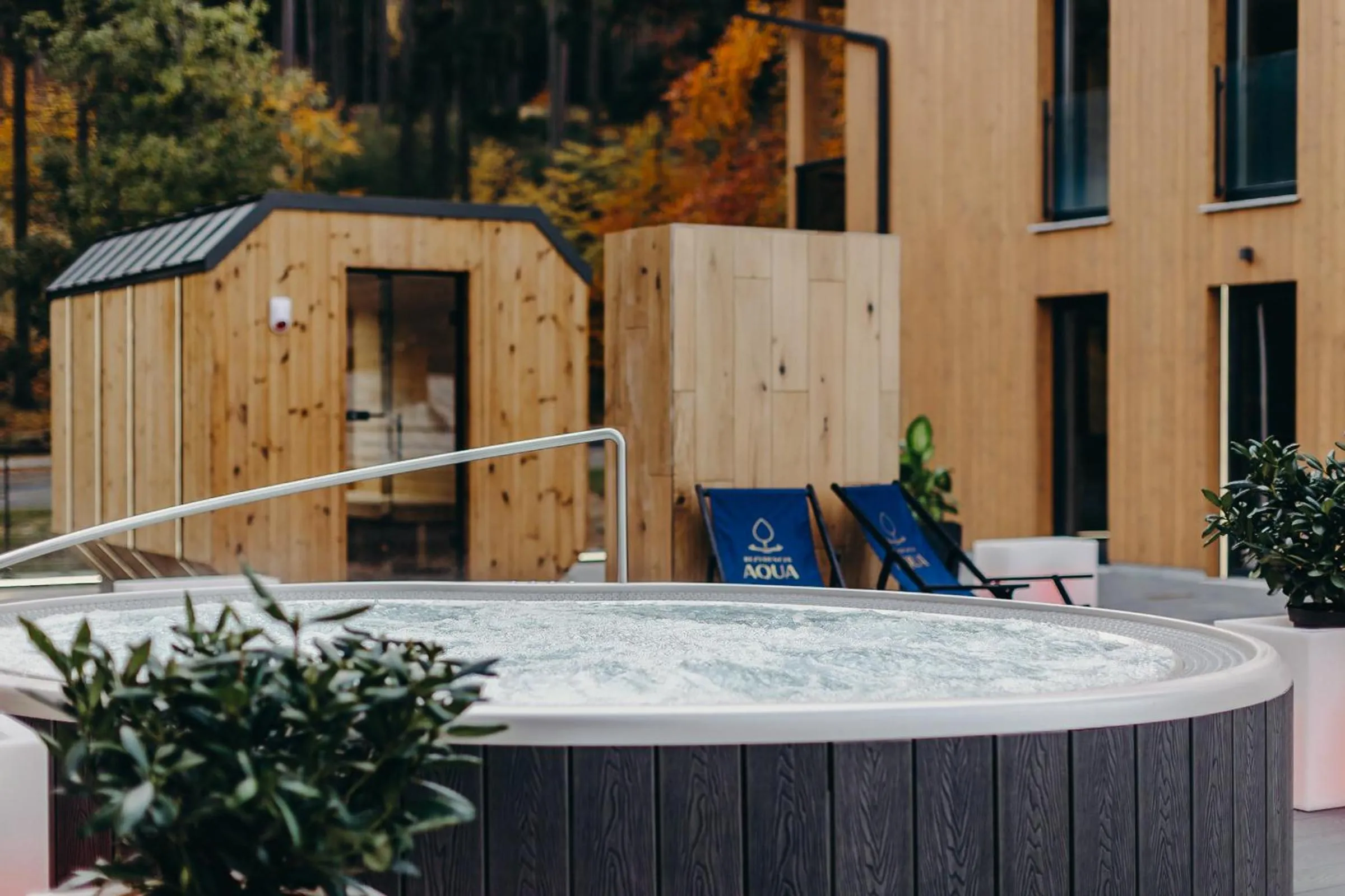 Hot Tub in Rezydencja AQUA by GRANO
