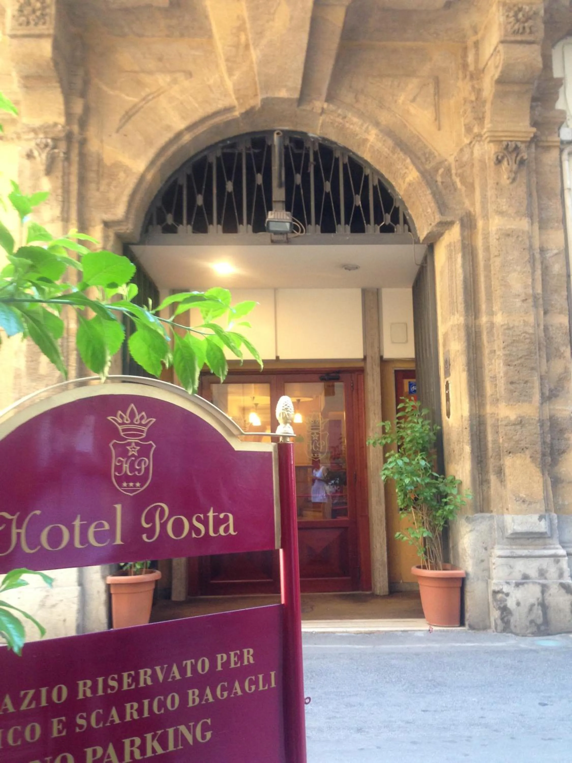 Facade/entrance in Hotel Posta