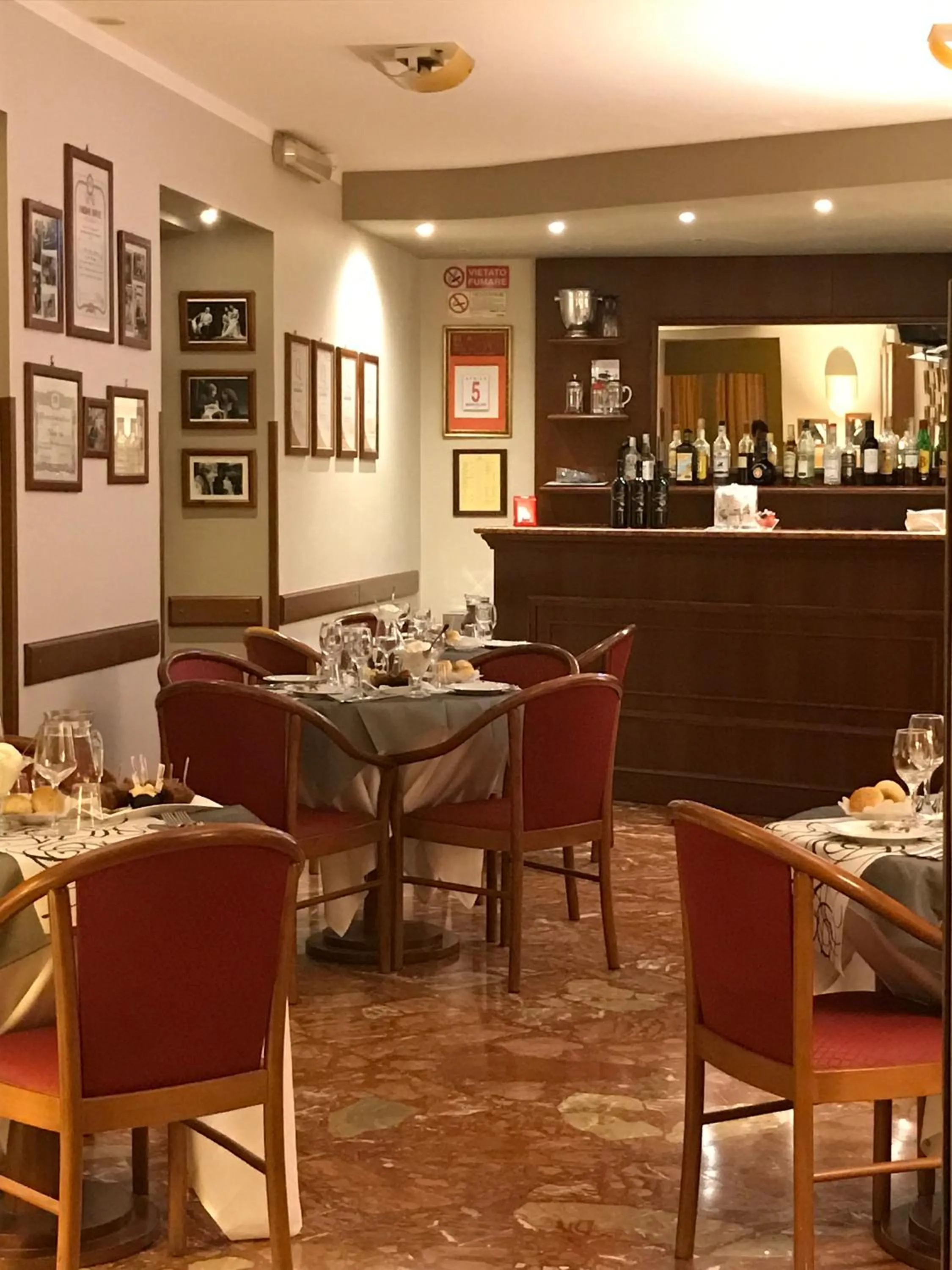 Restaurant/places to eat in Hotel Posta