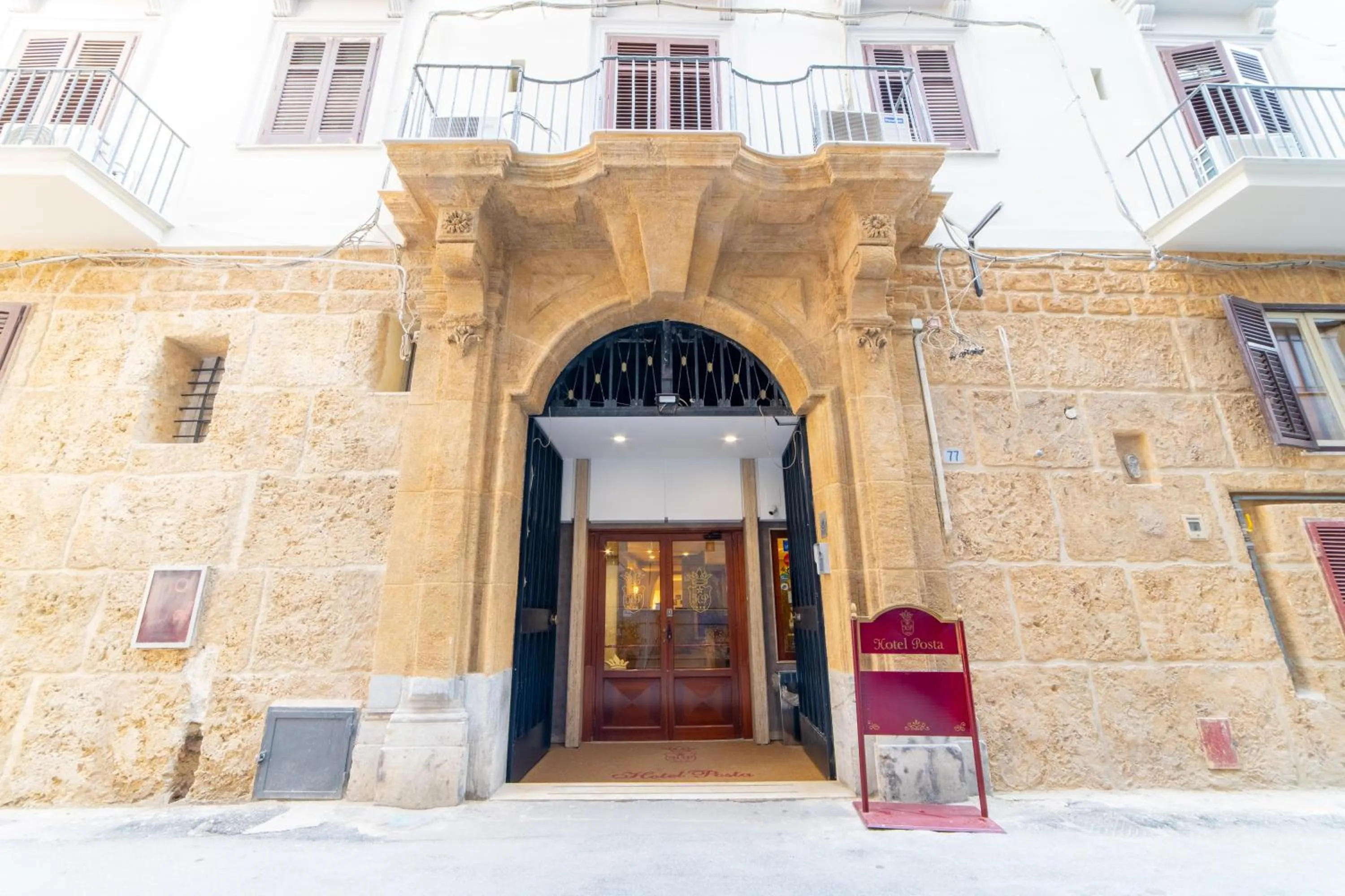 Property building in Hotel Posta