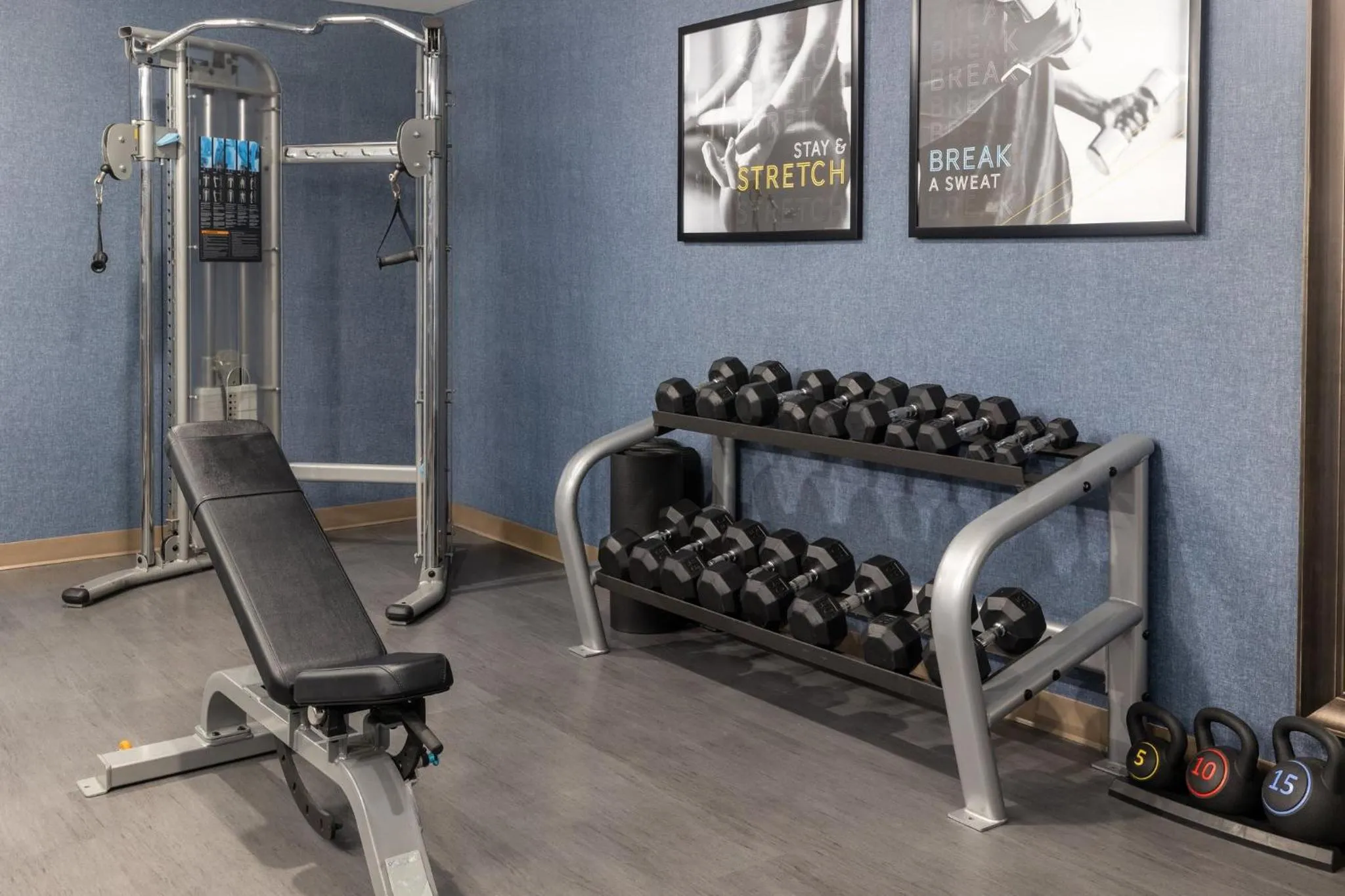 Fitness centre/facilities in Staybridge Suites Denver - Central Park by IHG