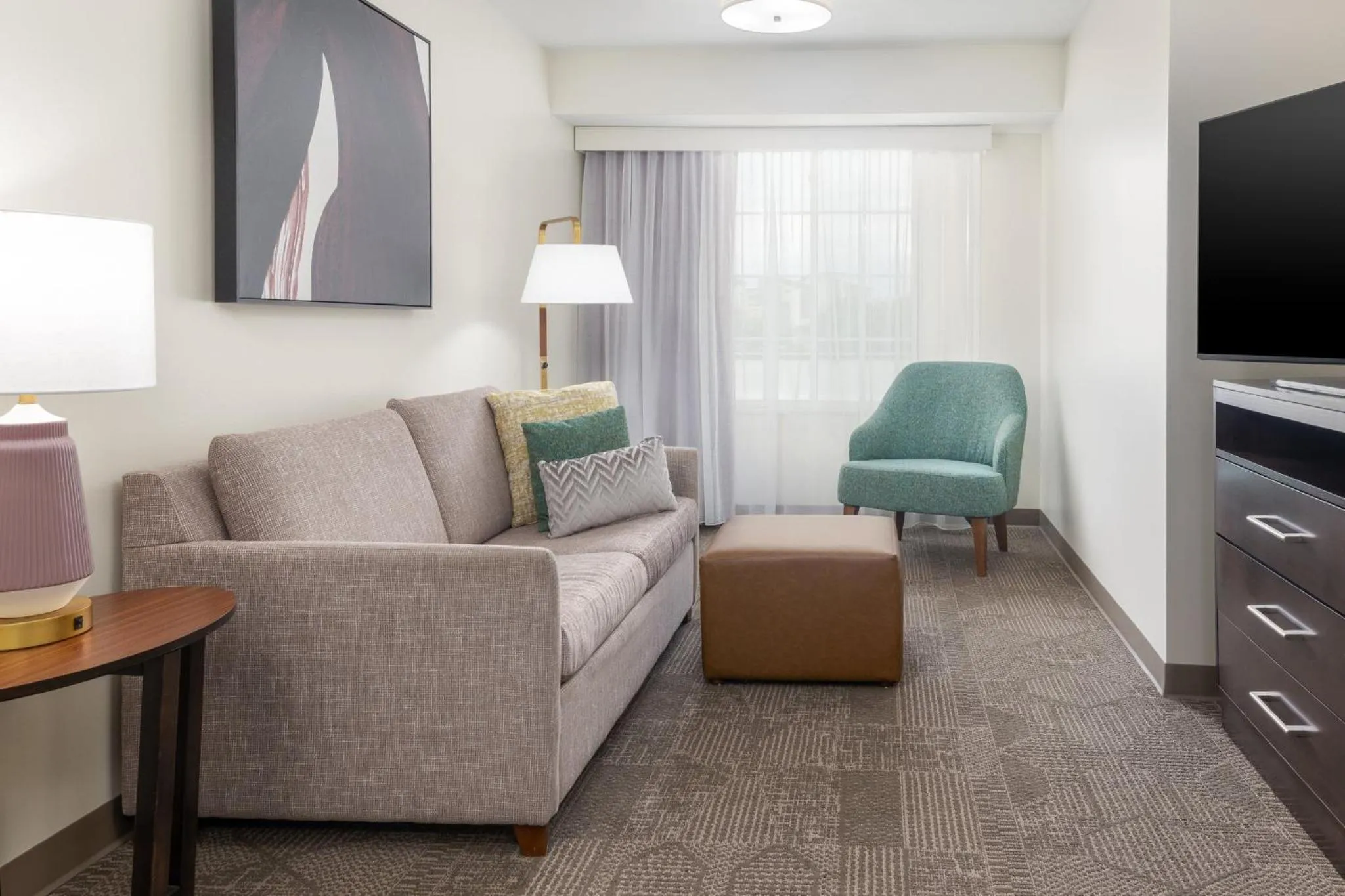 Living room in Staybridge Suites Denver - Central Park by IHG