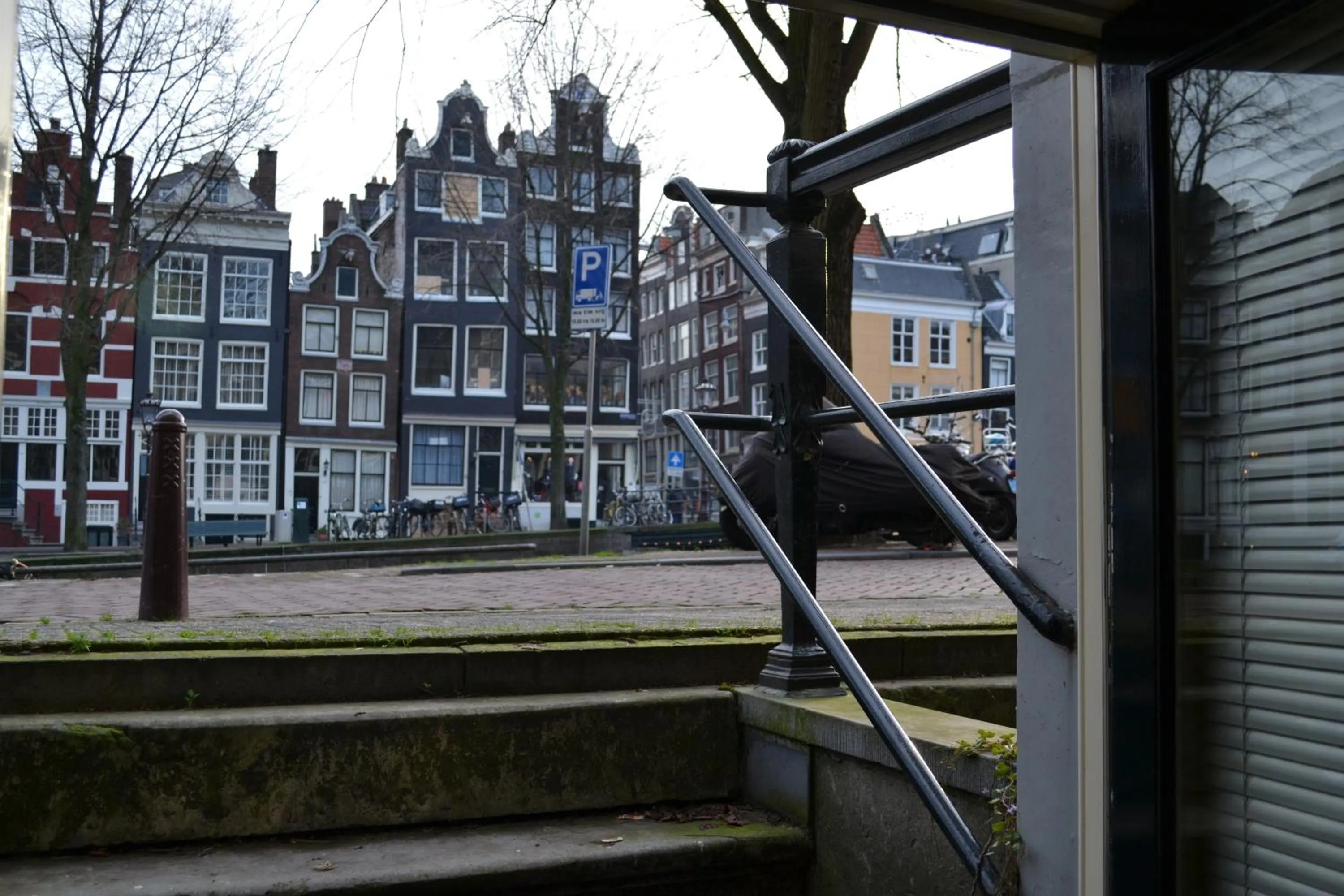 City view in Luxueuze Studio Herengracht