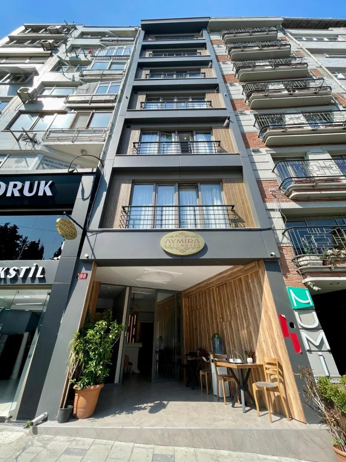 Property building in Aymira Suite Hotel