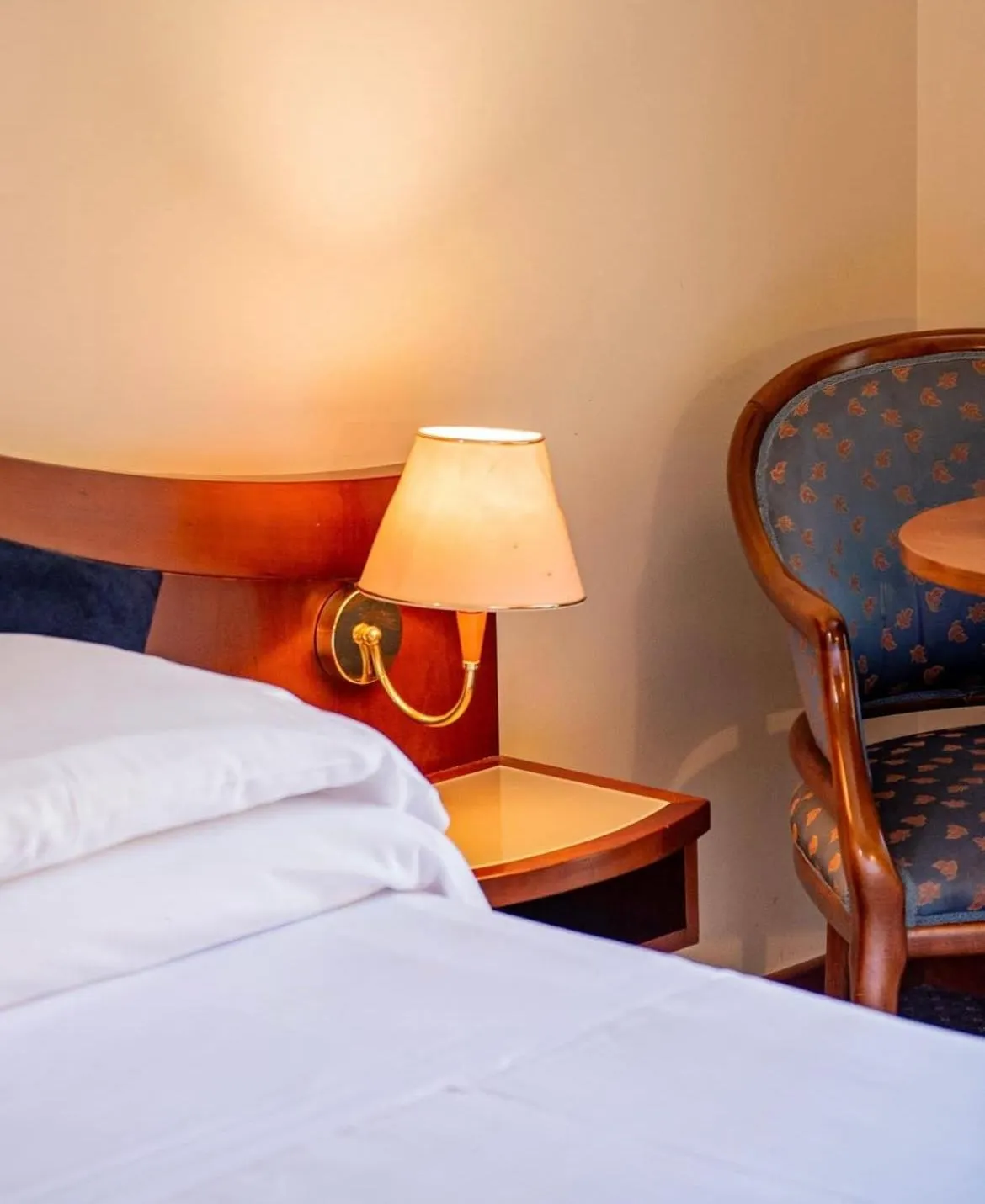 Decorative detail, Bed in Massimo Plaza Hotel