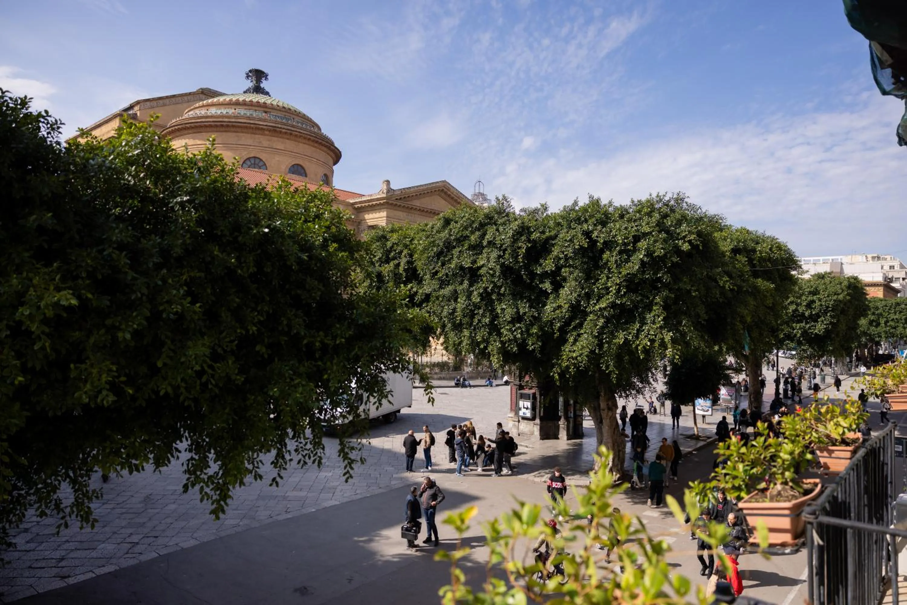 Property building in Massimo Plaza Hotel