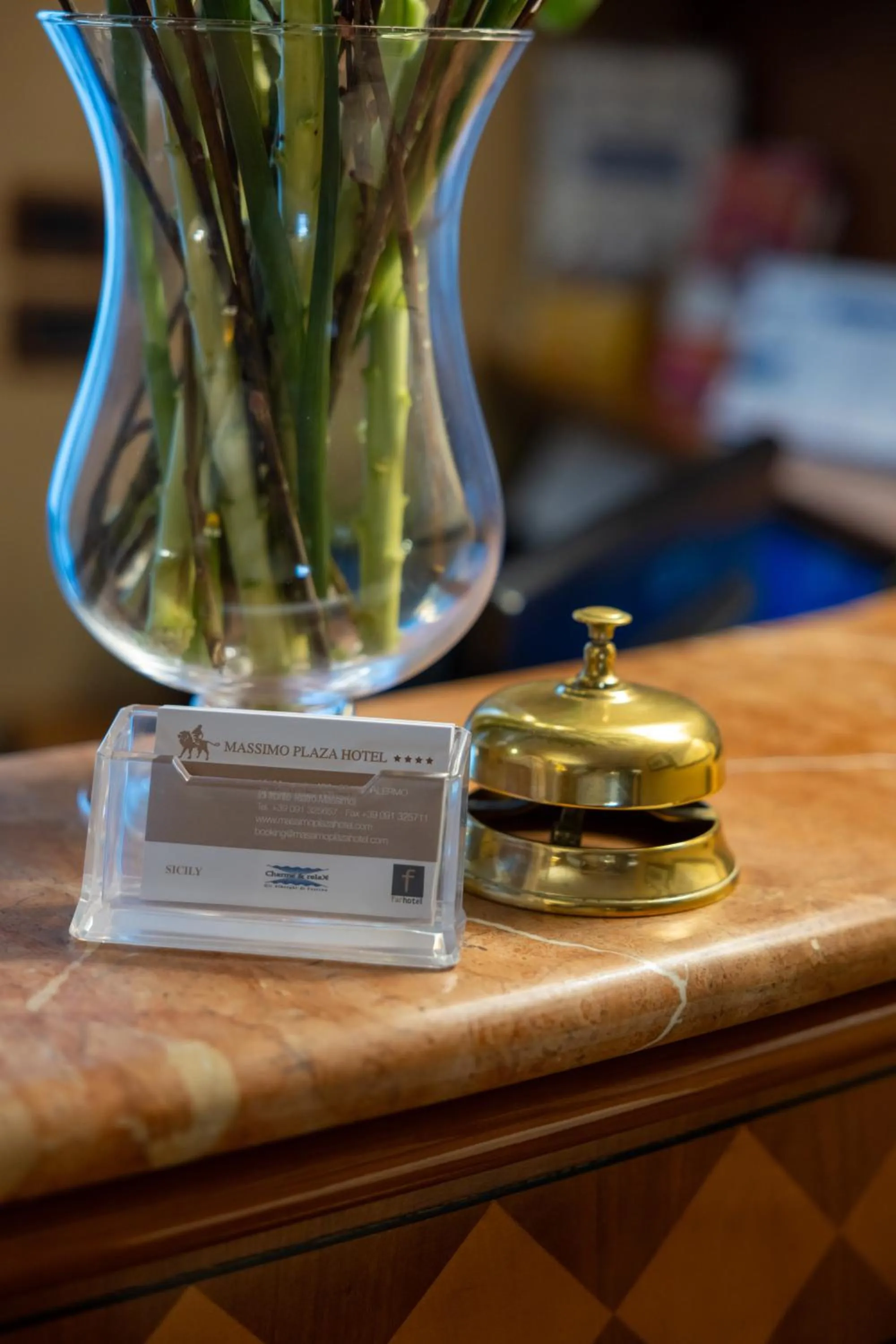 Lobby or reception in Massimo Plaza Hotel