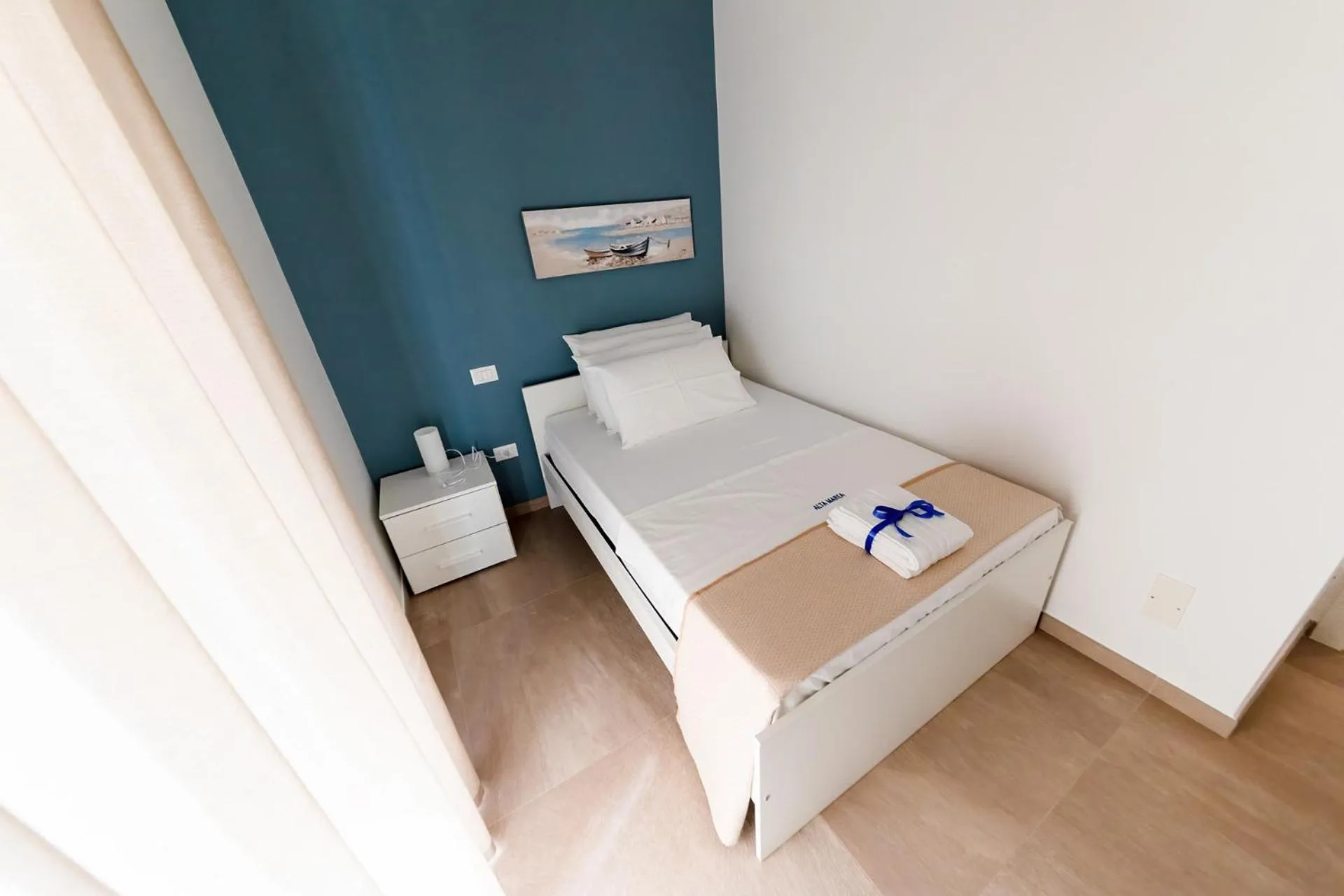 Bed in Alta Marea Sea Apartments