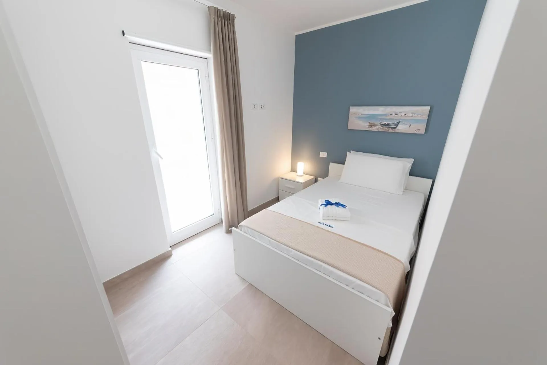 Bed in Alta Marea Sea Apartments