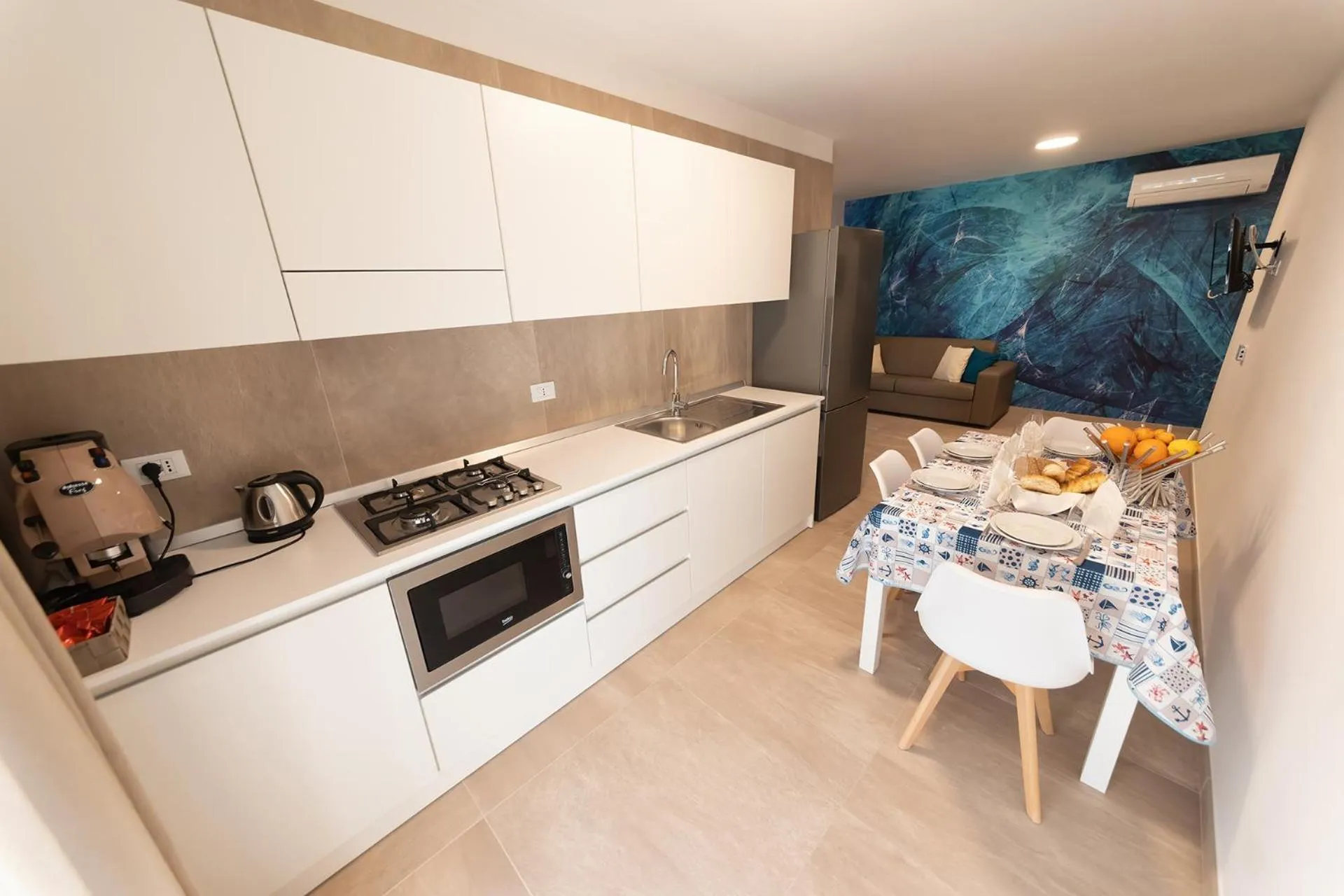 Kitchen or kitchenette in Alta Marea Sea Apartments