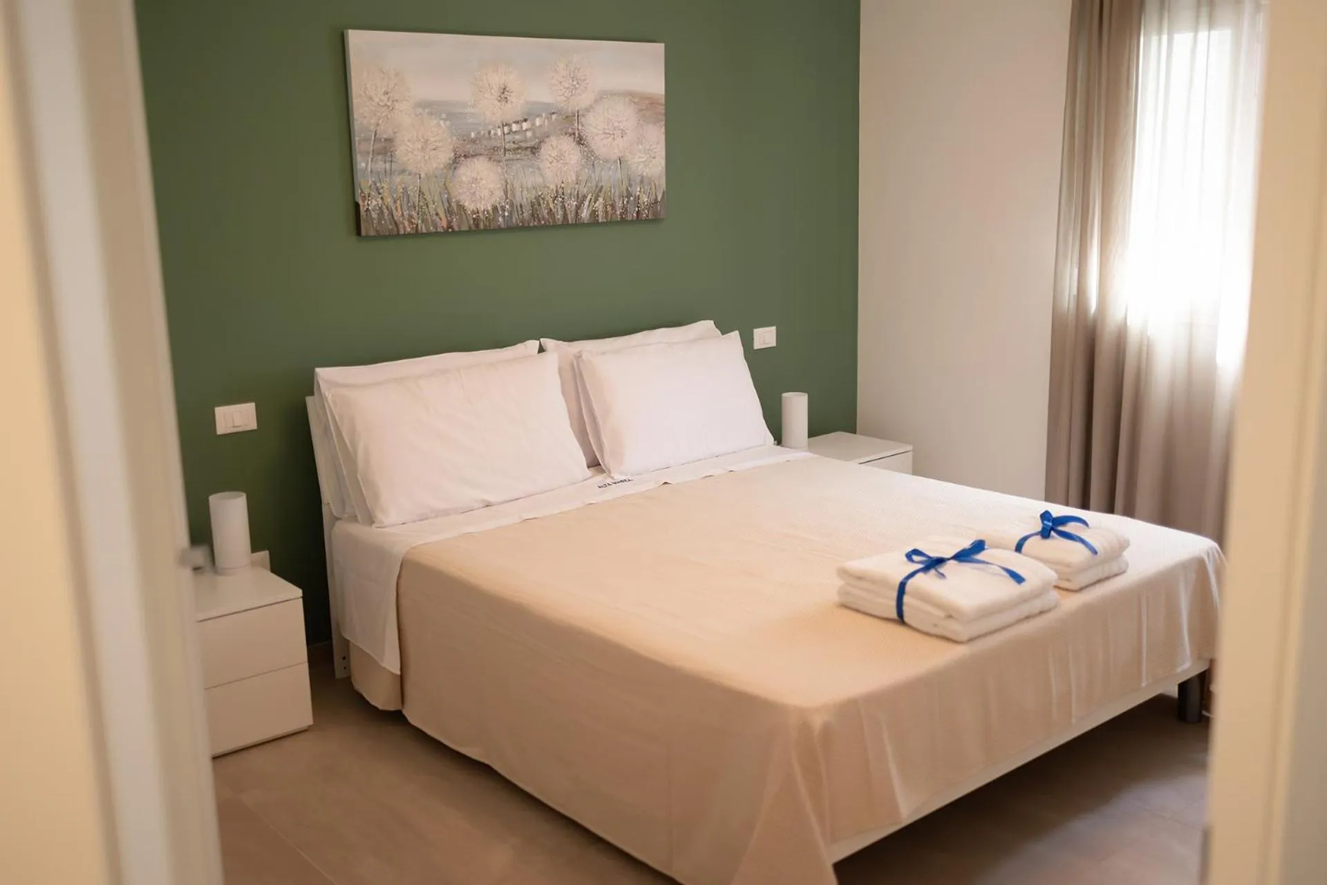 Bed in Alta Marea Sea Apartments