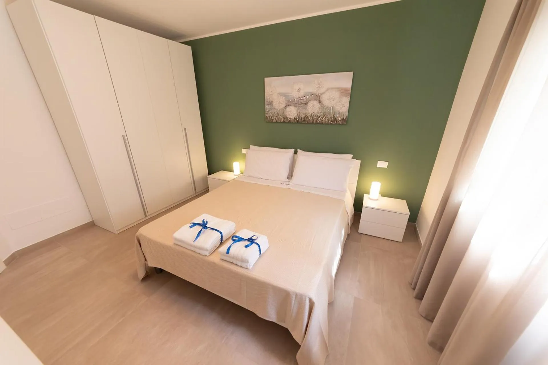 Bed in Alta Marea Sea Apartments