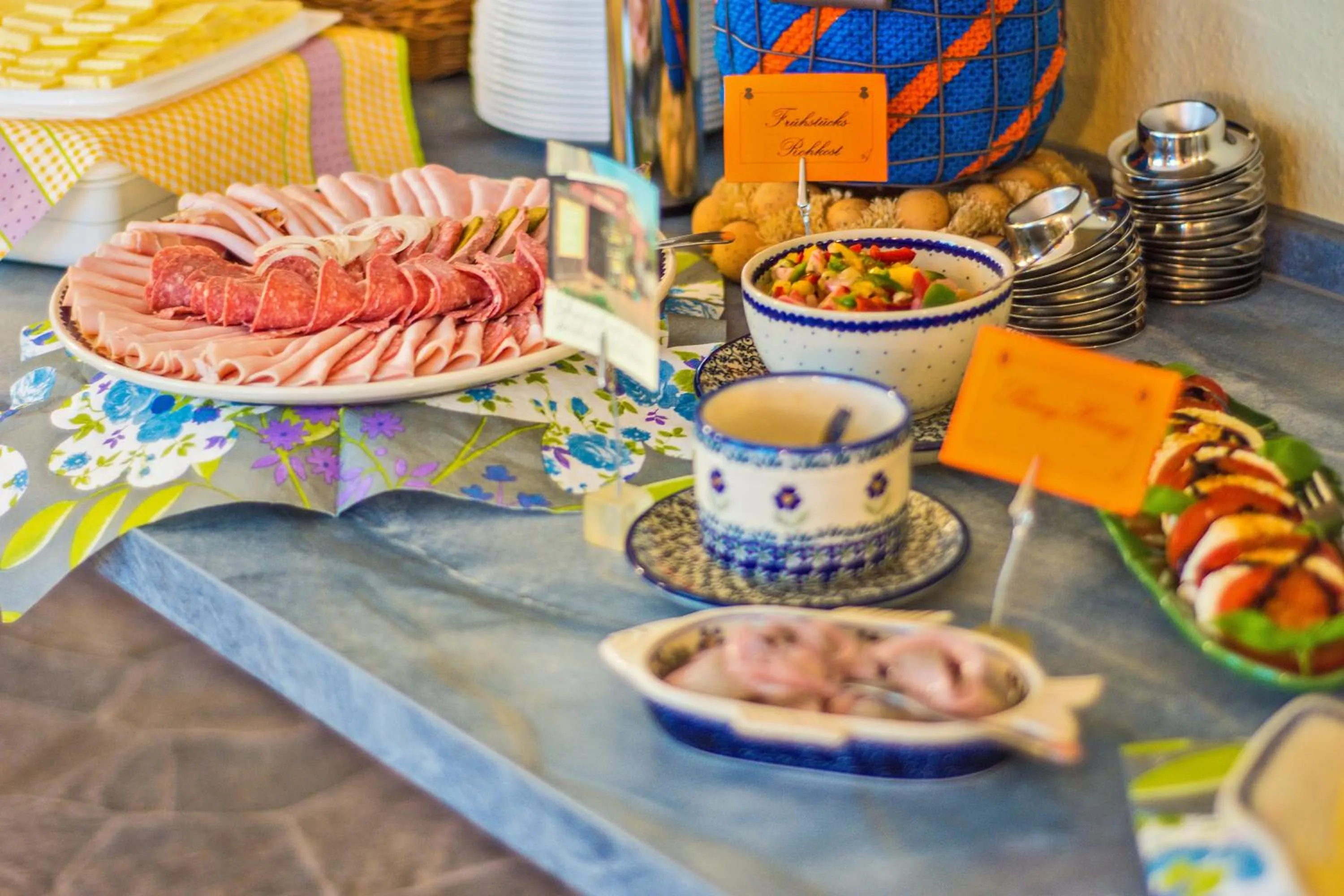 Buffet breakfast in Strandvilla Imperator