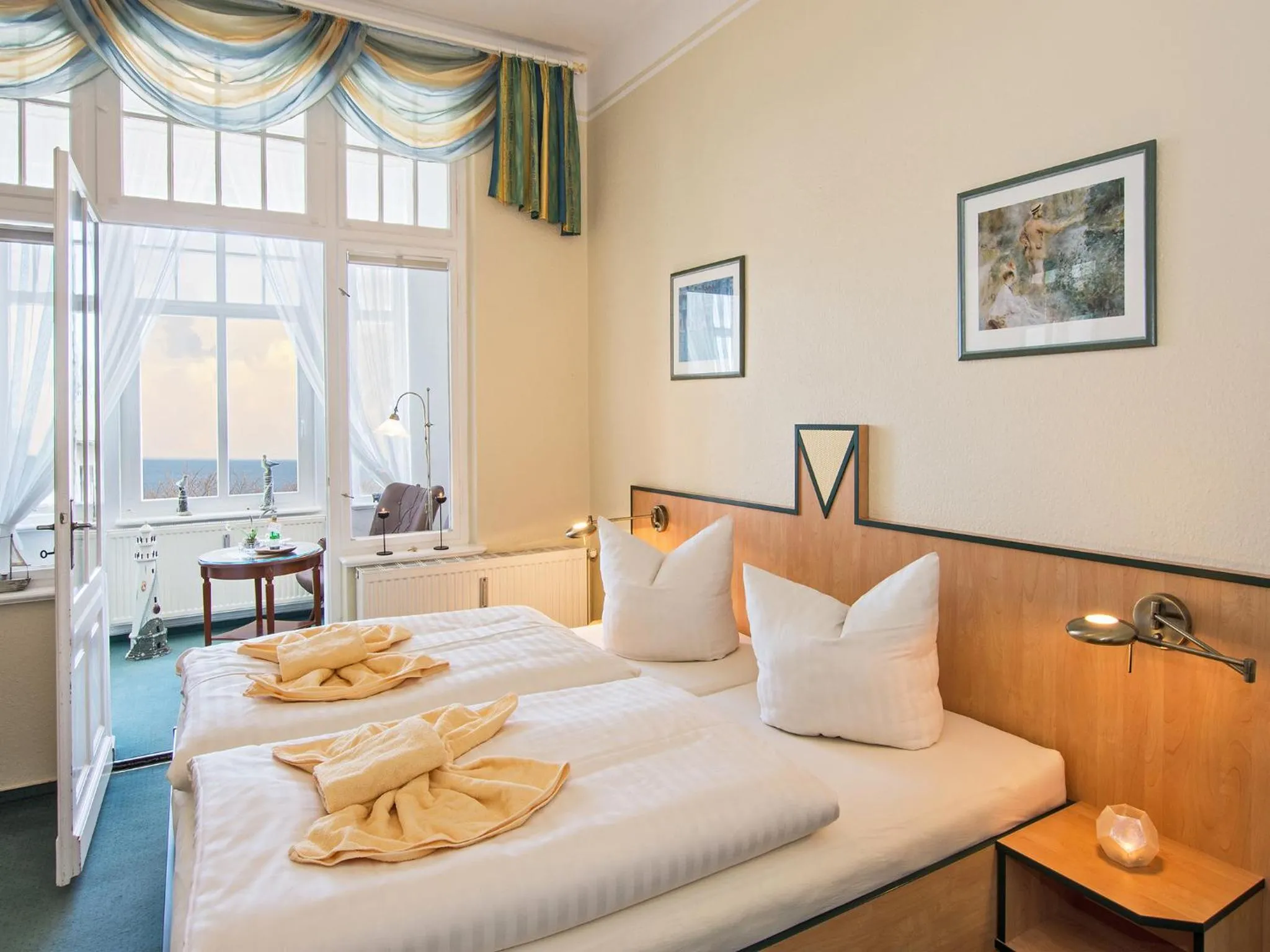 Bedroom, Bed in Strandvilla Imperator