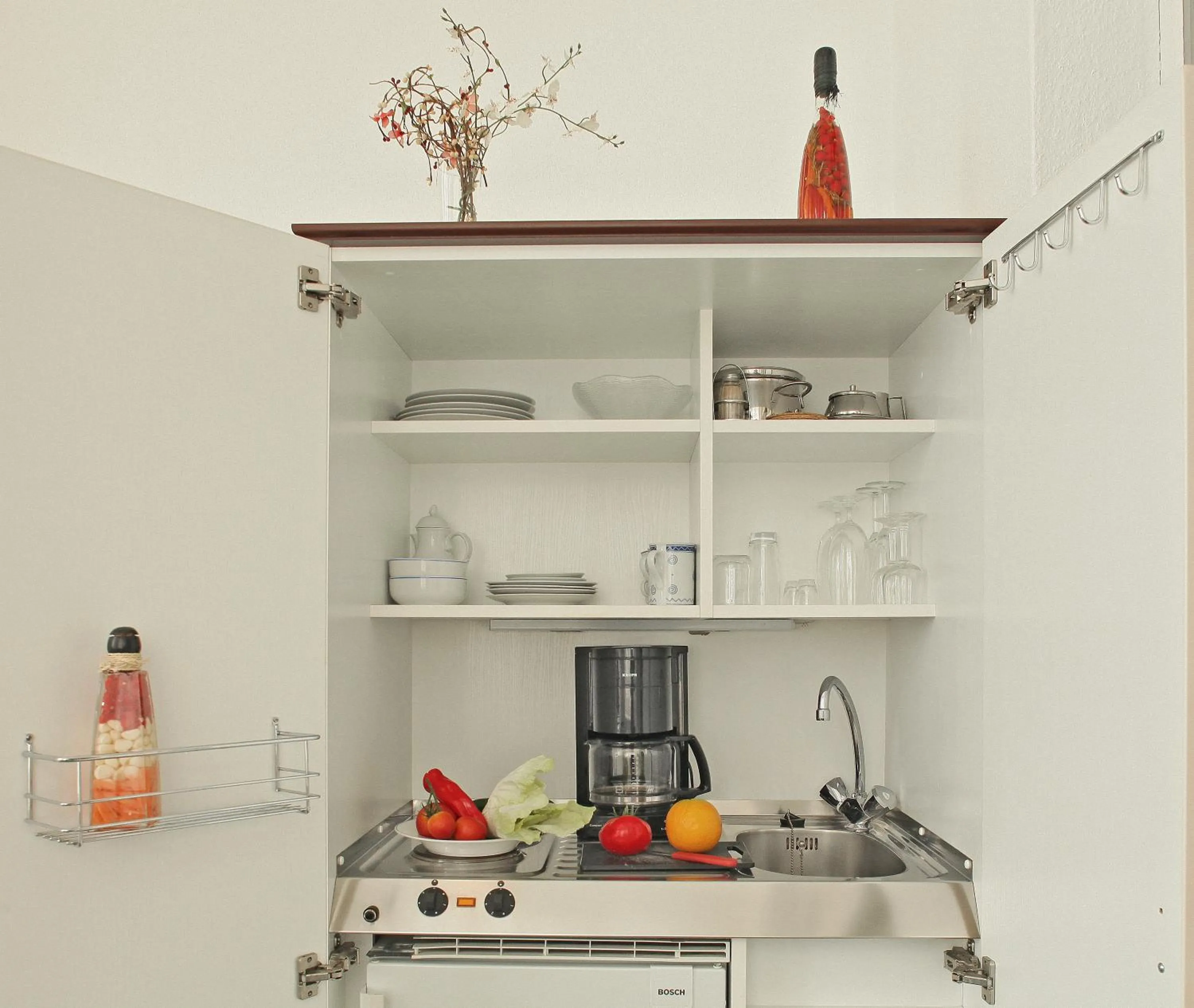 Kitchen or kitchenette in Strandvilla Imperator