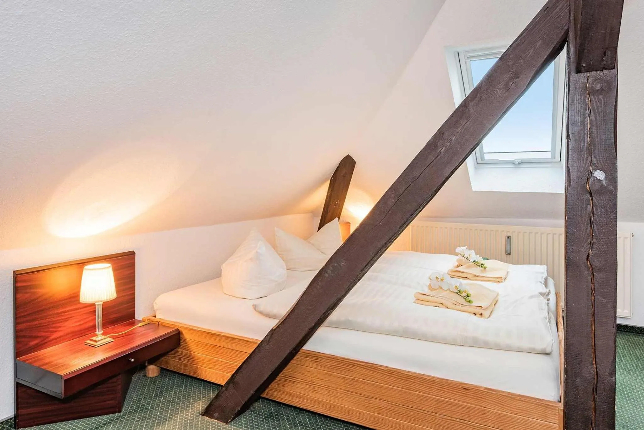 Bed in Strandvilla Imperator