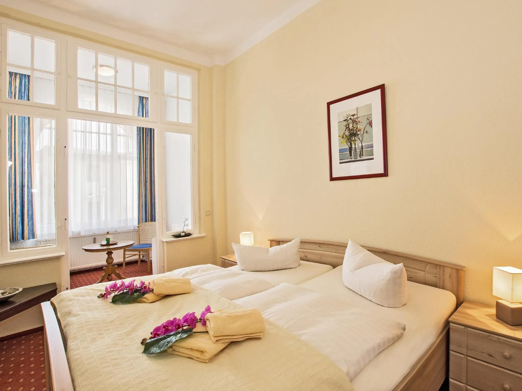 Photo of the whole room, Bed in Strandvilla Imperator