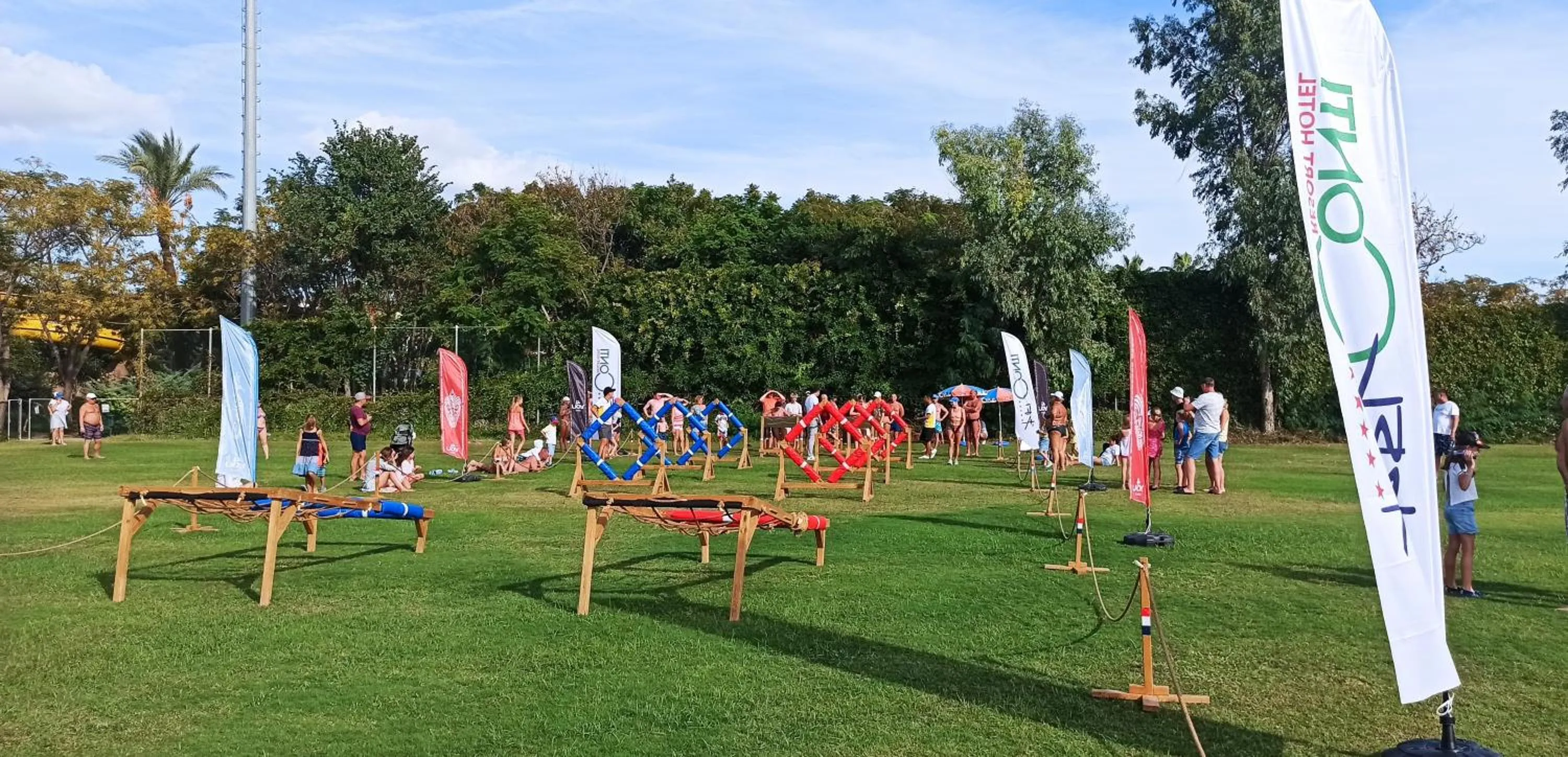 Children play ground in Belconti Resort Hotel