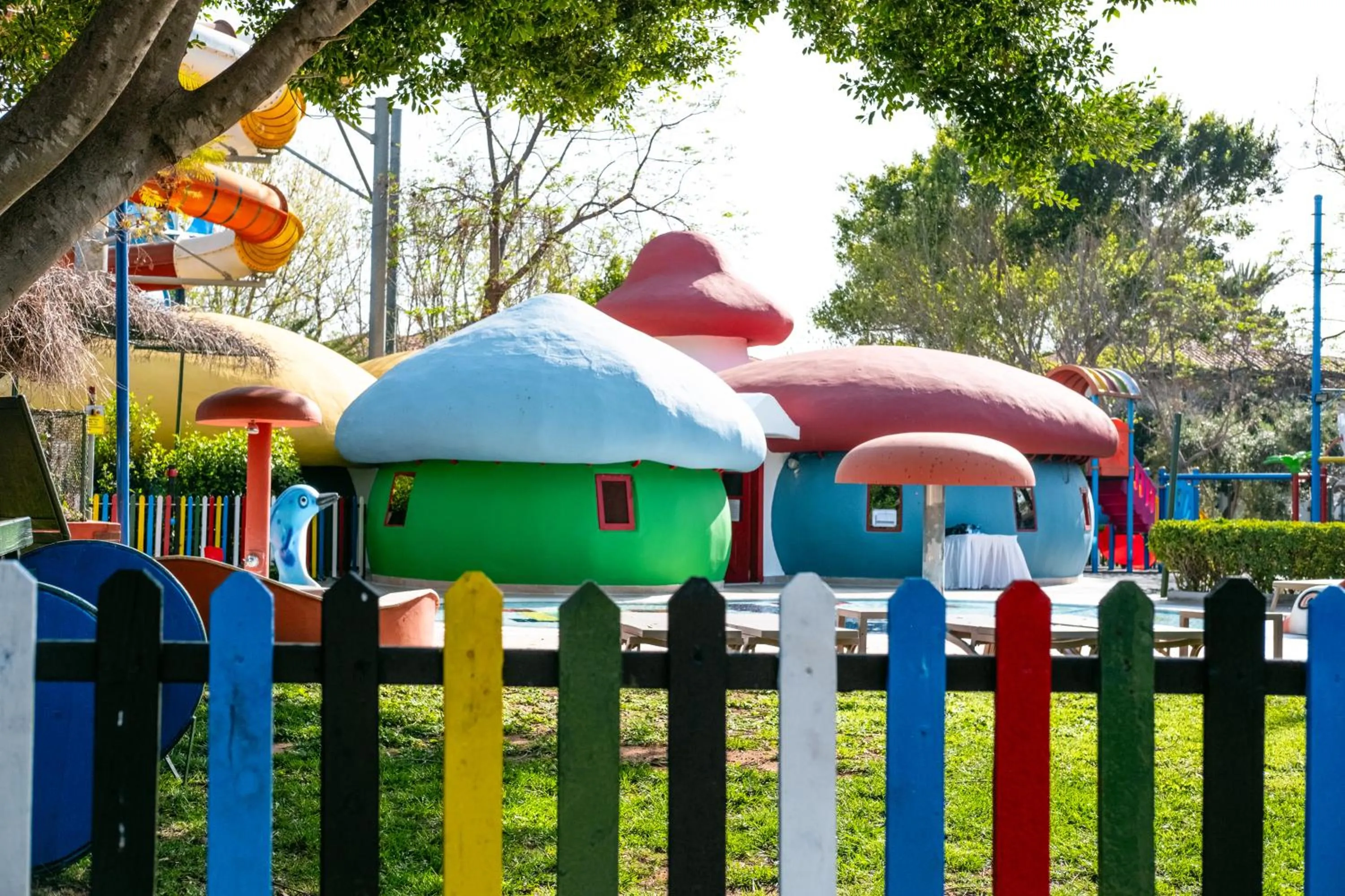 Children play ground in Belconti Resort Hotel
