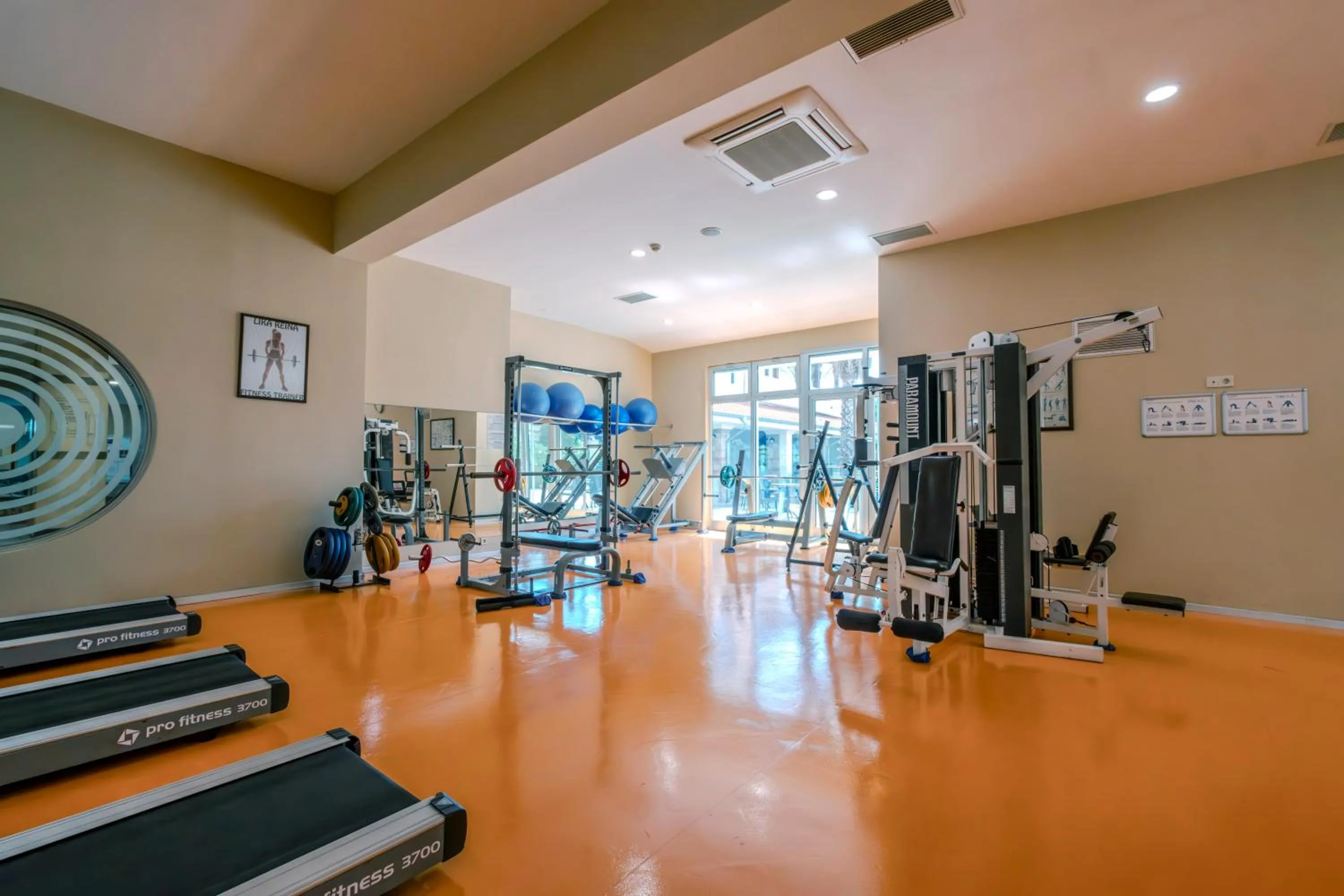 Fitness centre/facilities in Belconti Resort Hotel