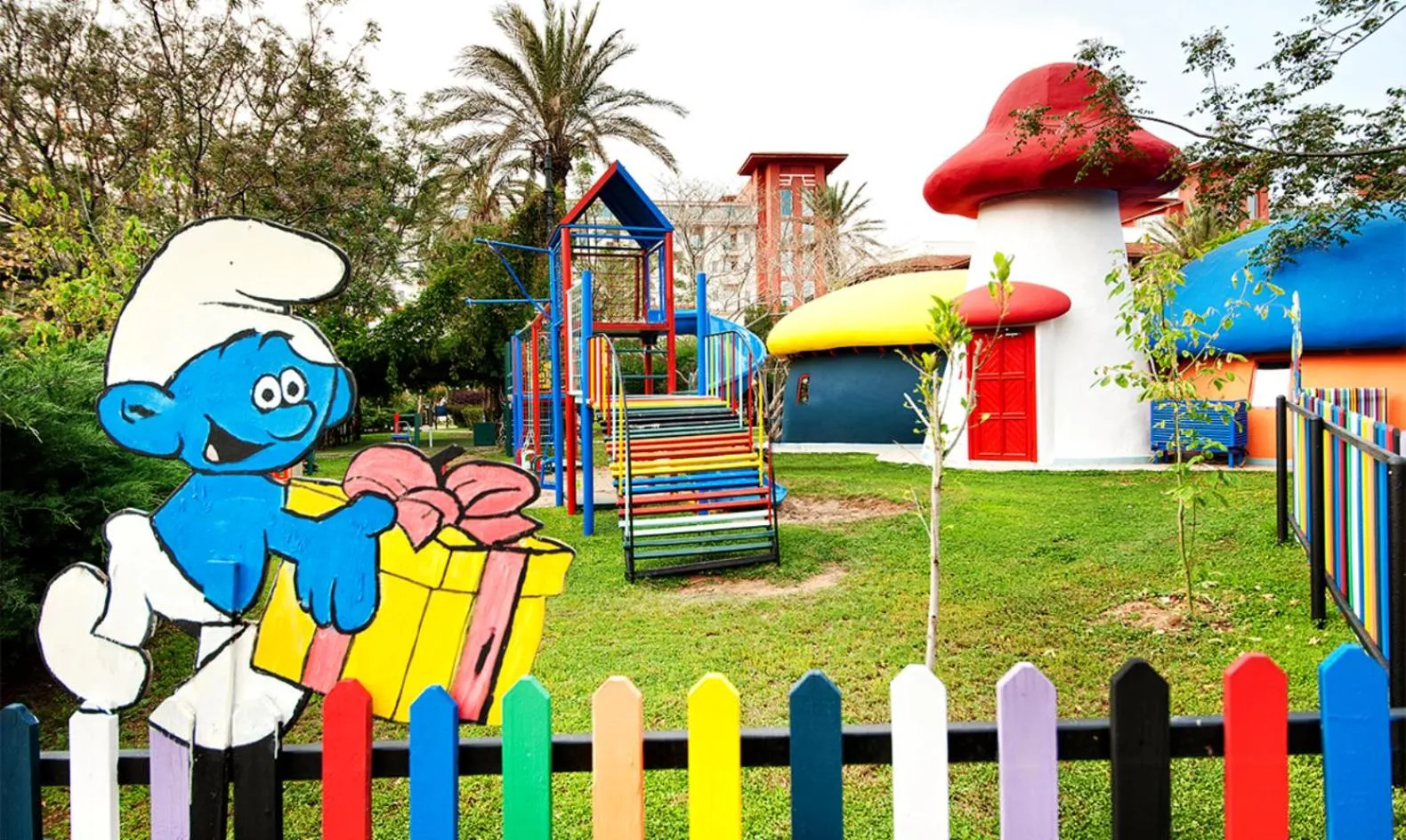 Children play ground in Belconti Resort Hotel