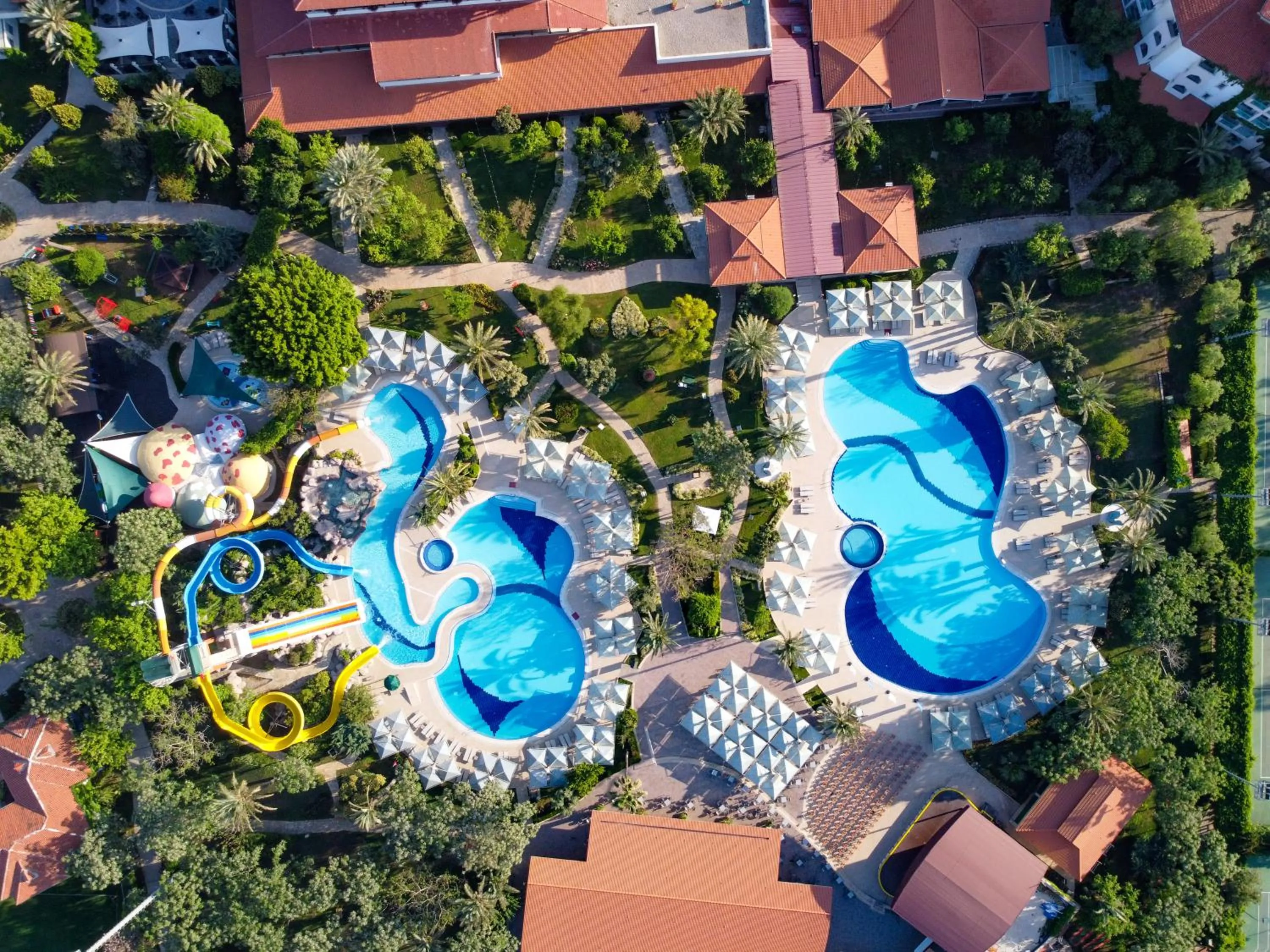 Bird's eye view in Belconti Resort Hotel