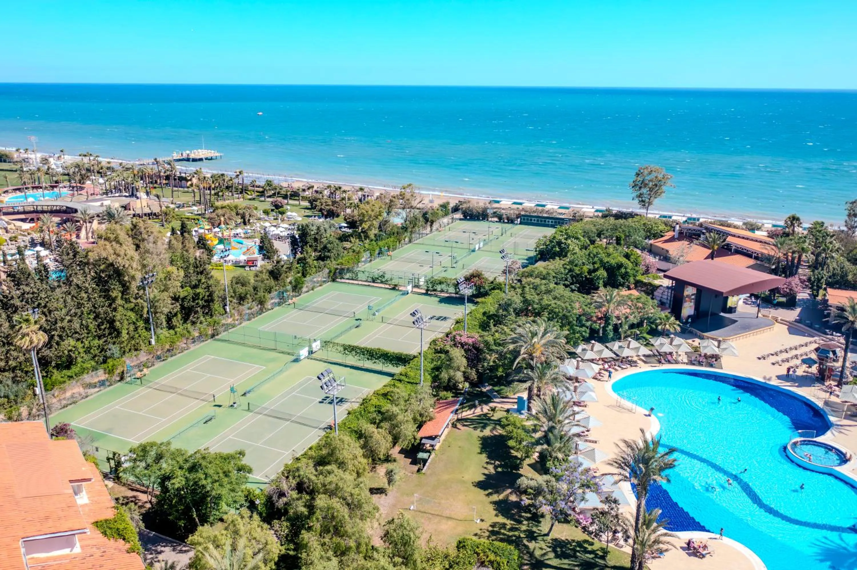 Bird's eye view in Belconti Resort Hotel