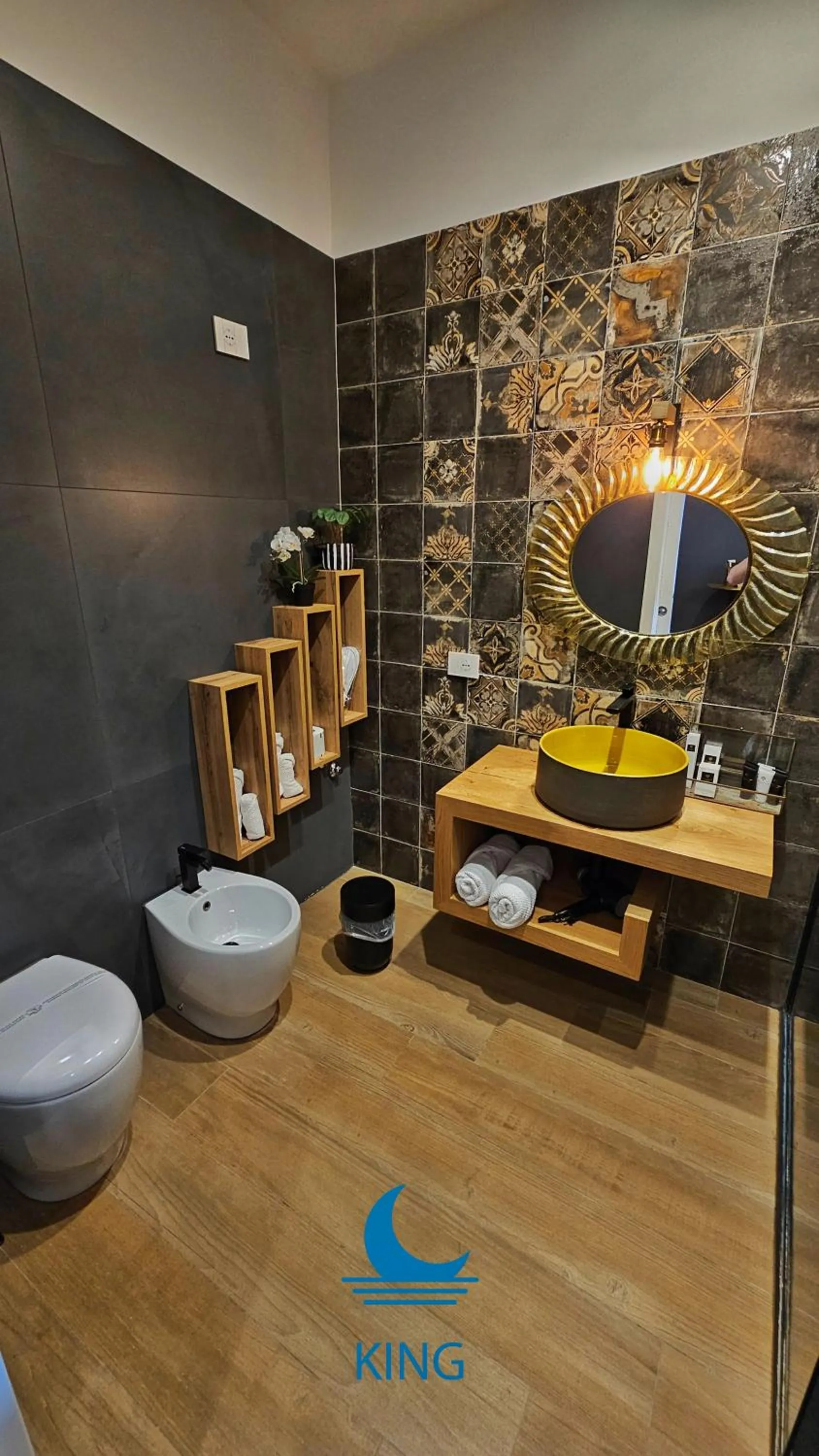 Bathroom in MareLuna Rooms