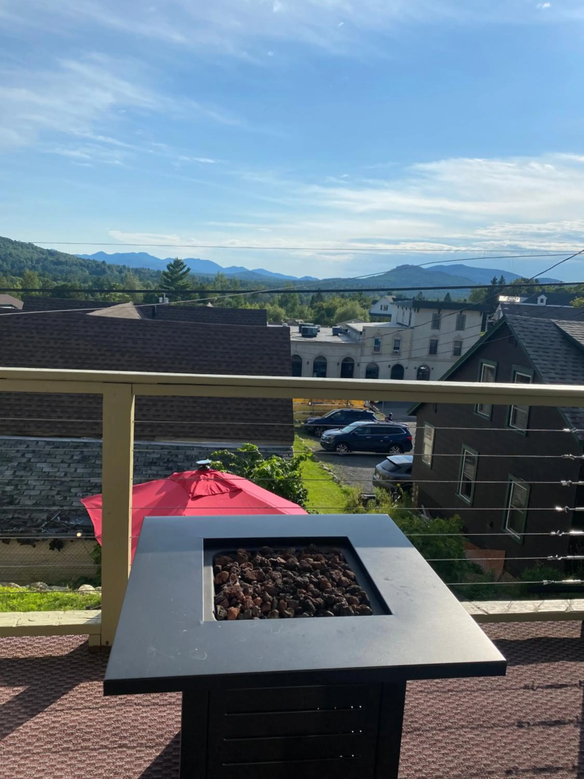 Day in Central Lake Placid Mountain Views