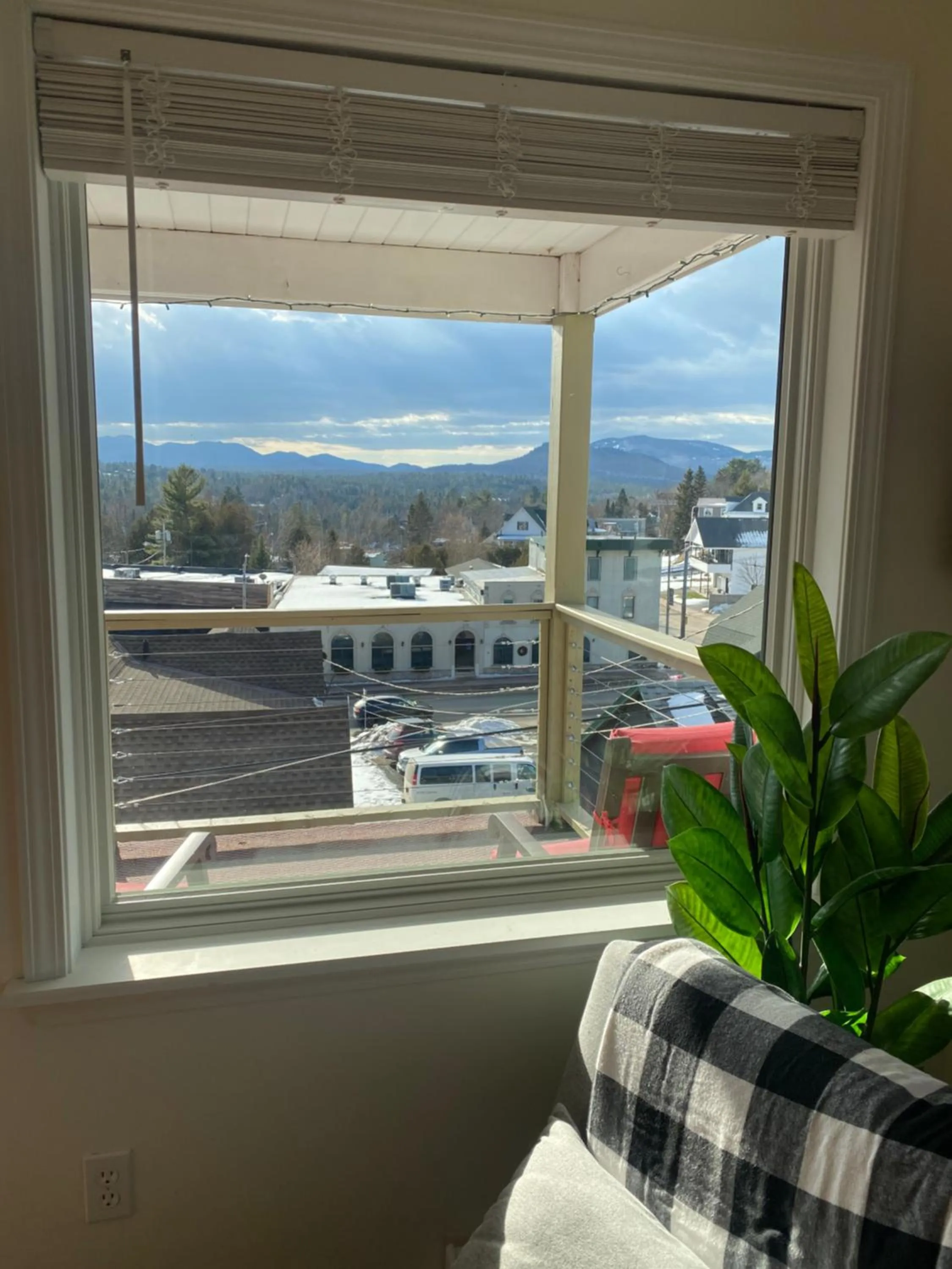 Day in Central Lake Placid Mountain Views