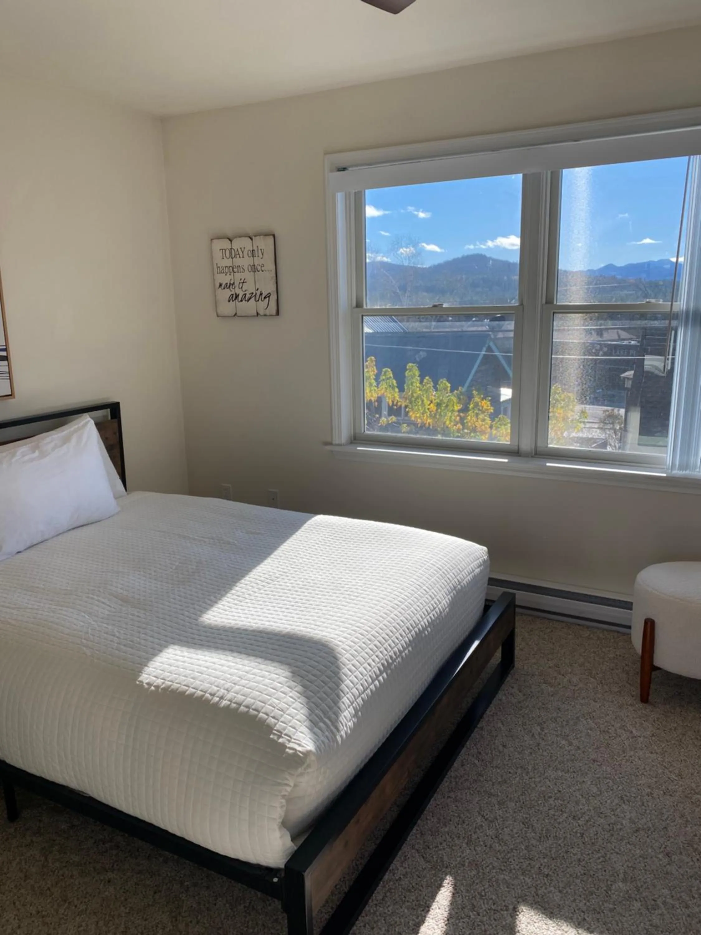 Bedroom, Bed in Central Lake Placid Mountain Views