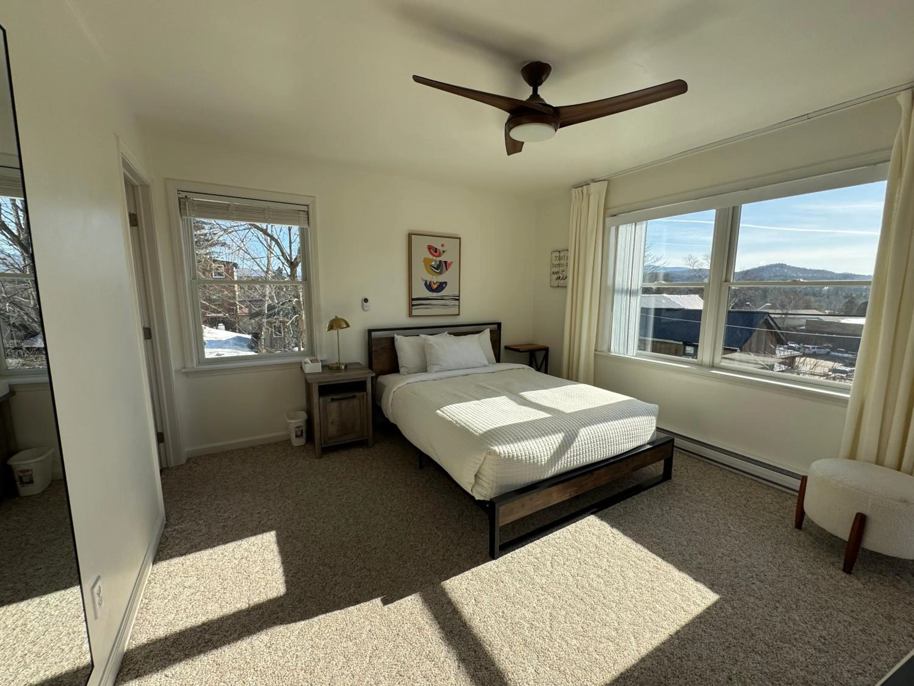 Bedroom, Bed in Central Lake Placid Mountain Views