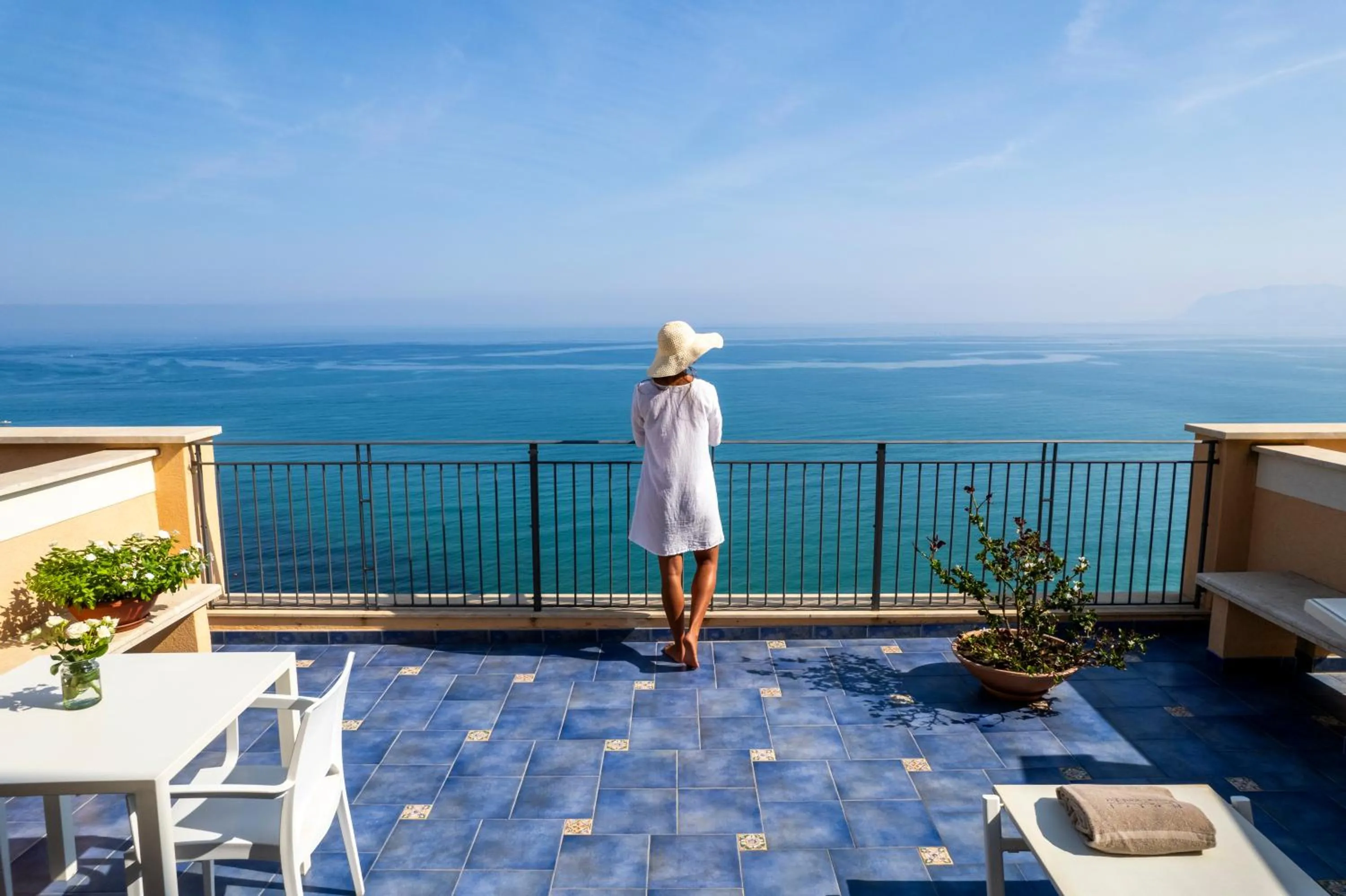 Balcony/Terrace in Hotel Punta Nord Est