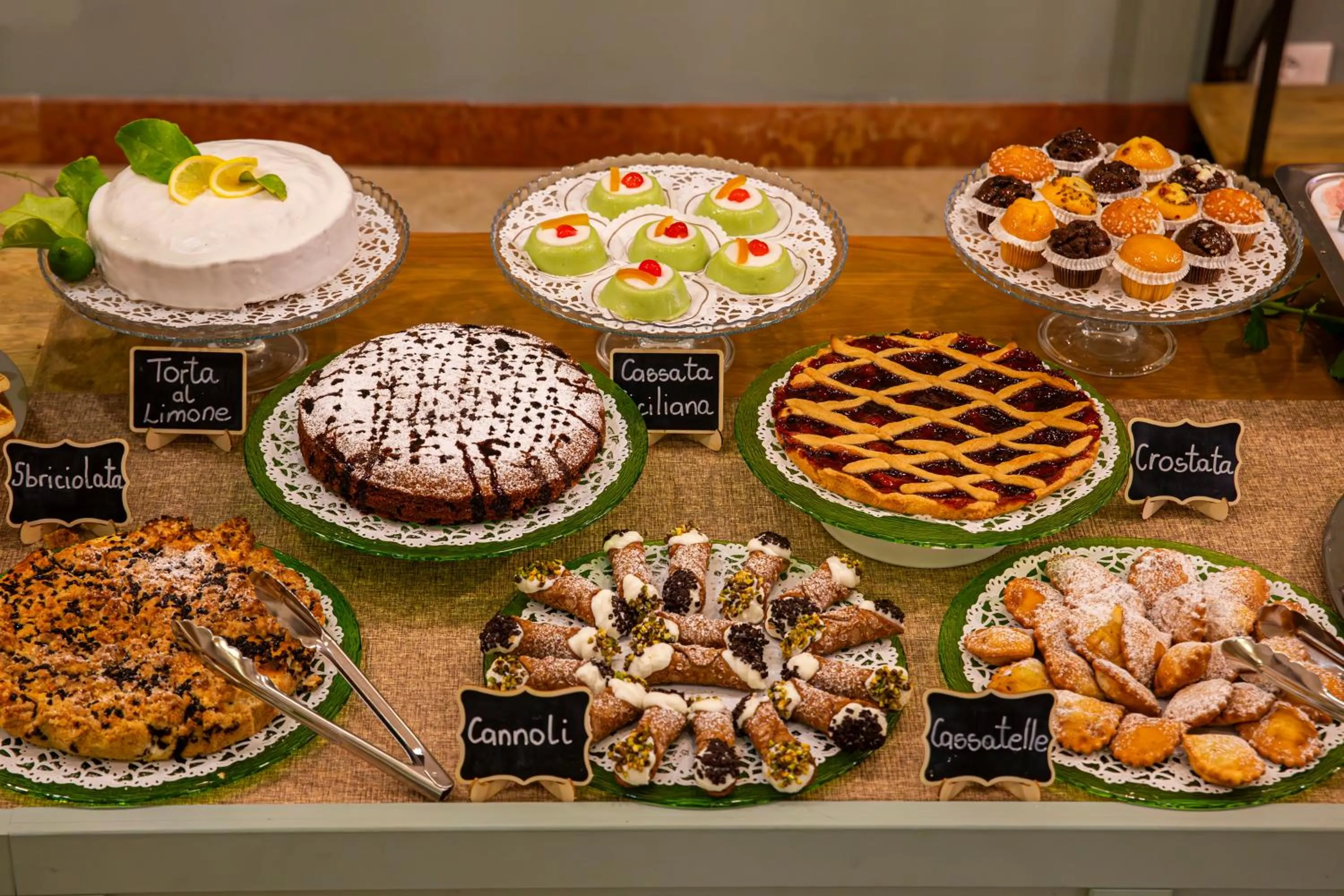 Breakfast in Hotel Punta Nord Est