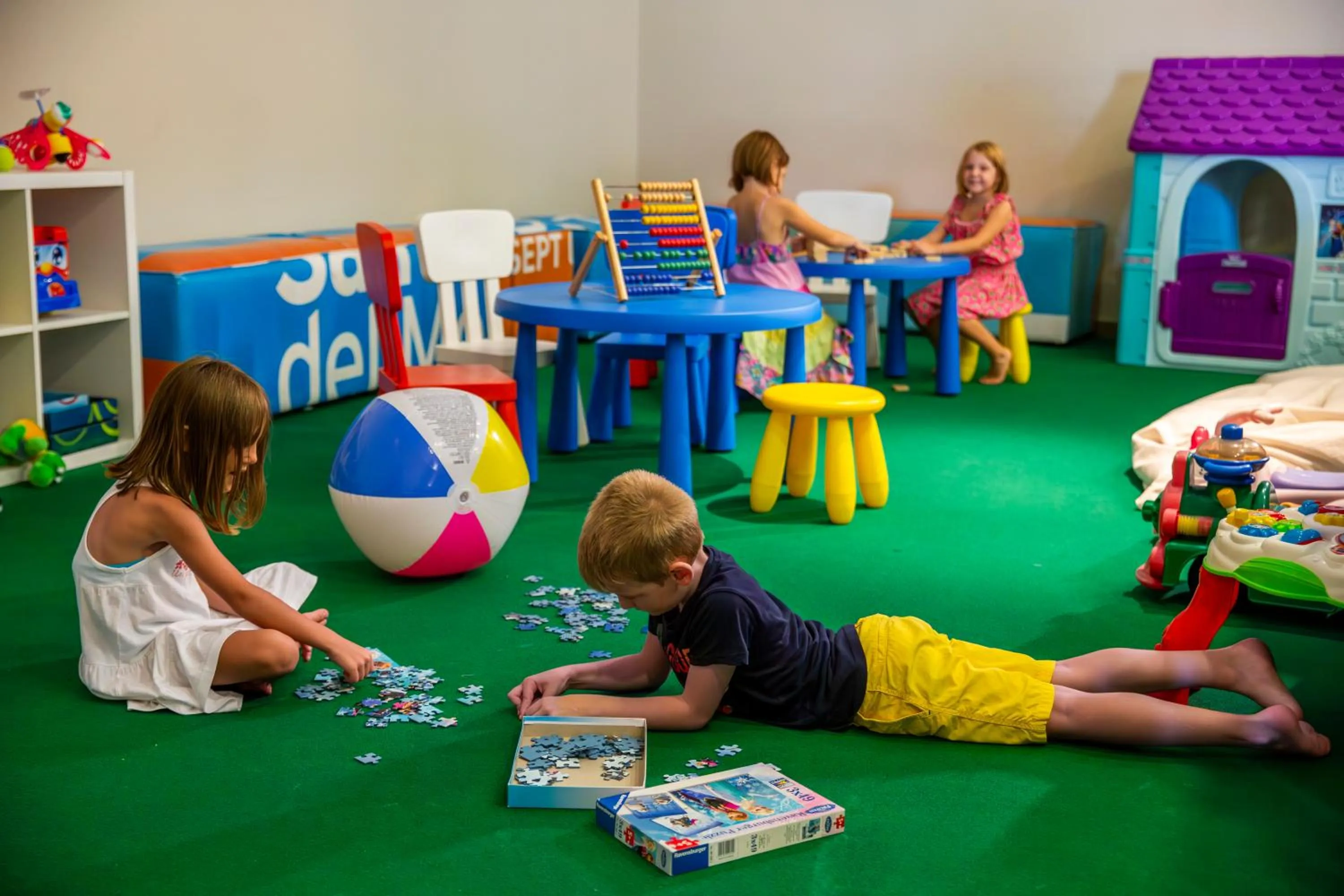 Children play ground in Hotel Punta Nord Est