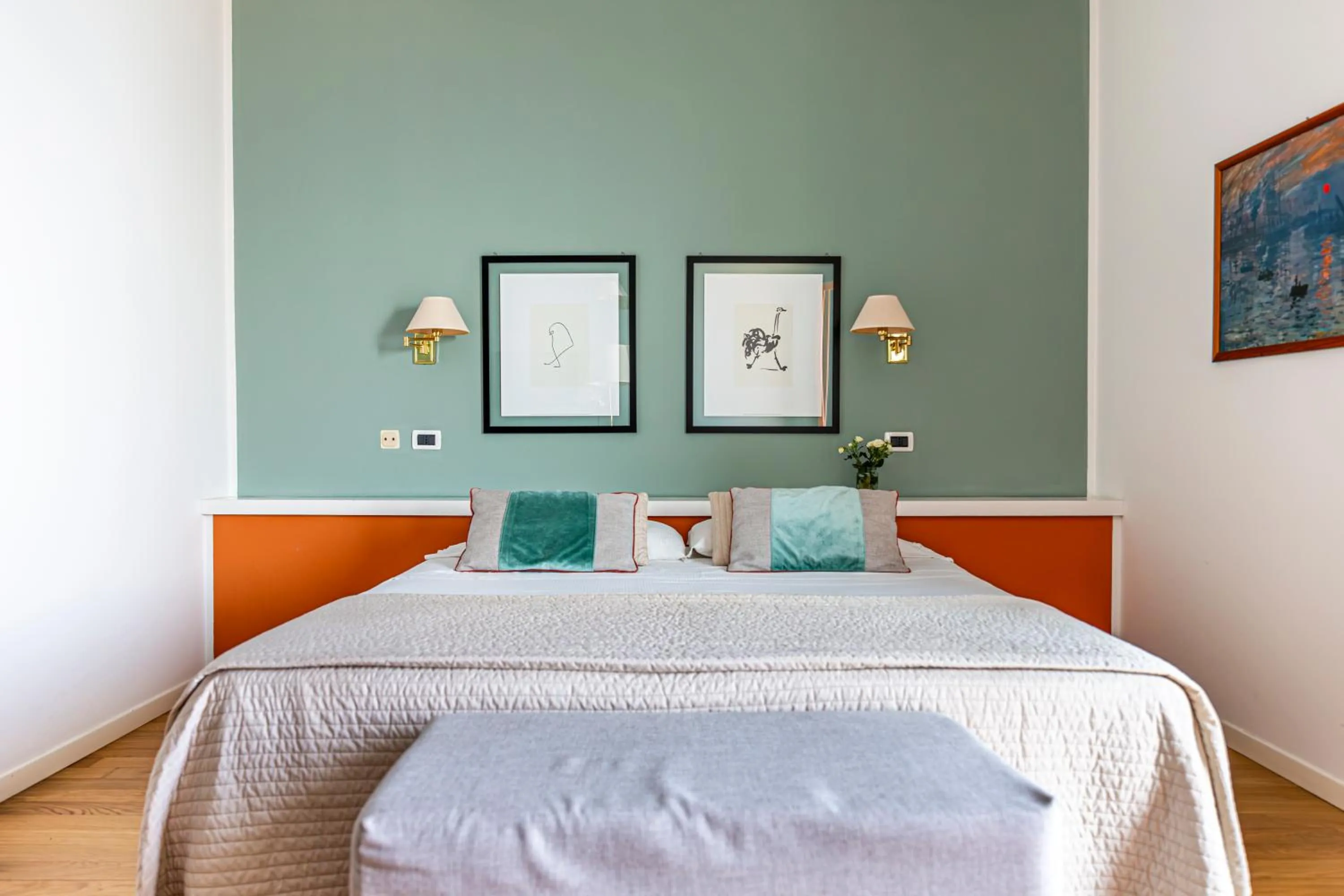 Bedroom, Bed in Hotel Punta Nord Est