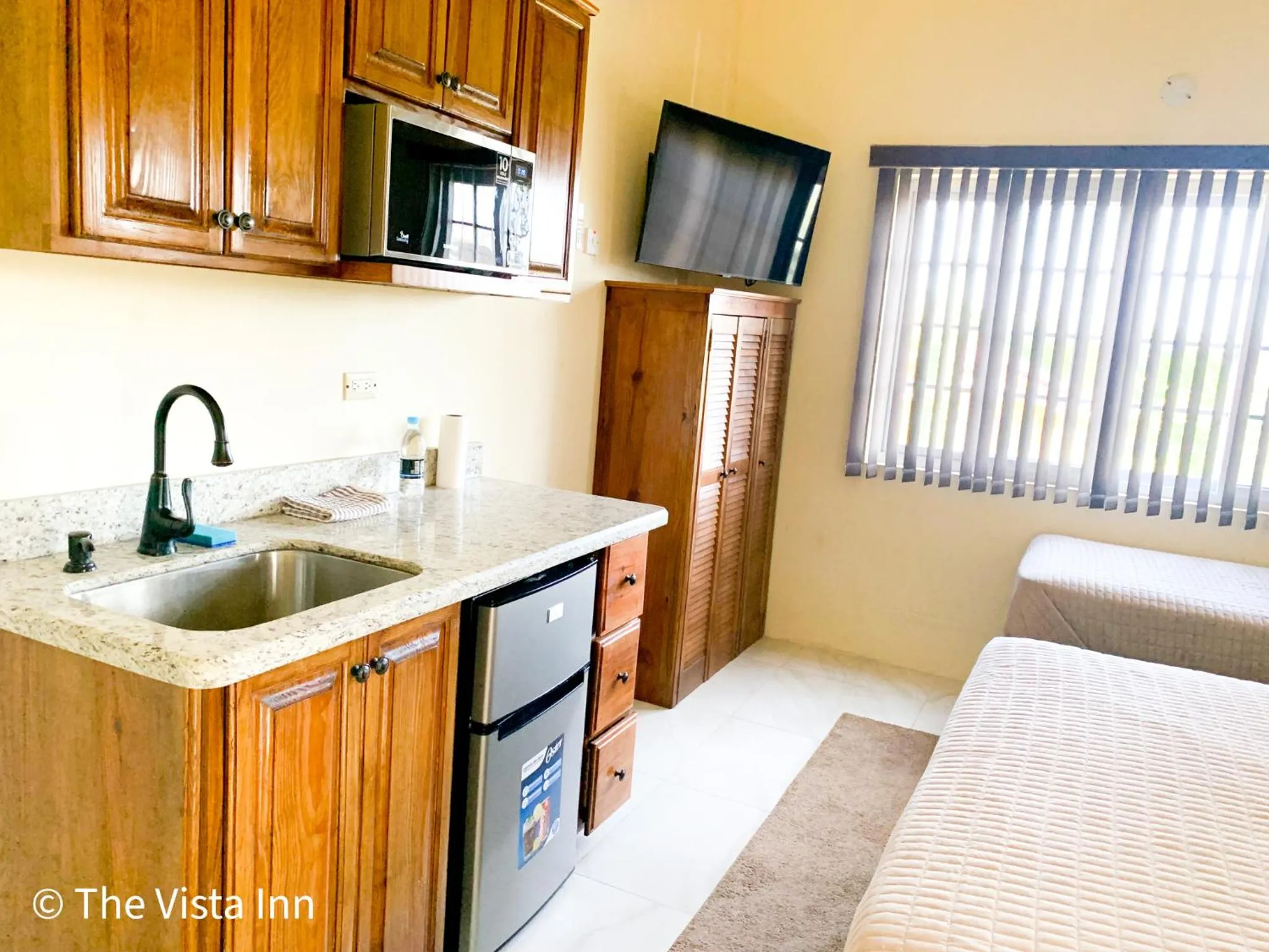 TV and multimedia, Bed in The Vista Inn