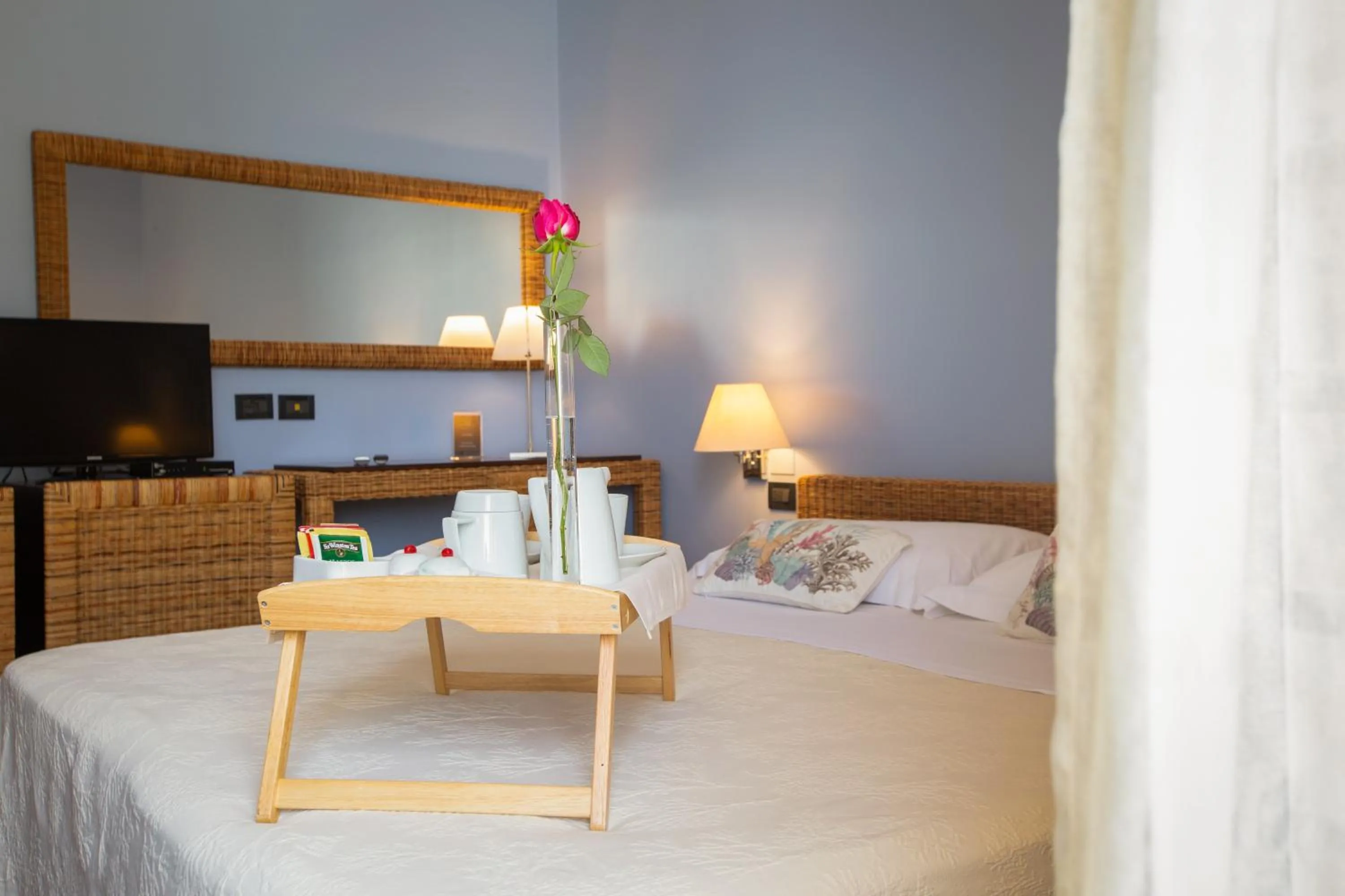 Bed in Hotel Cetarium