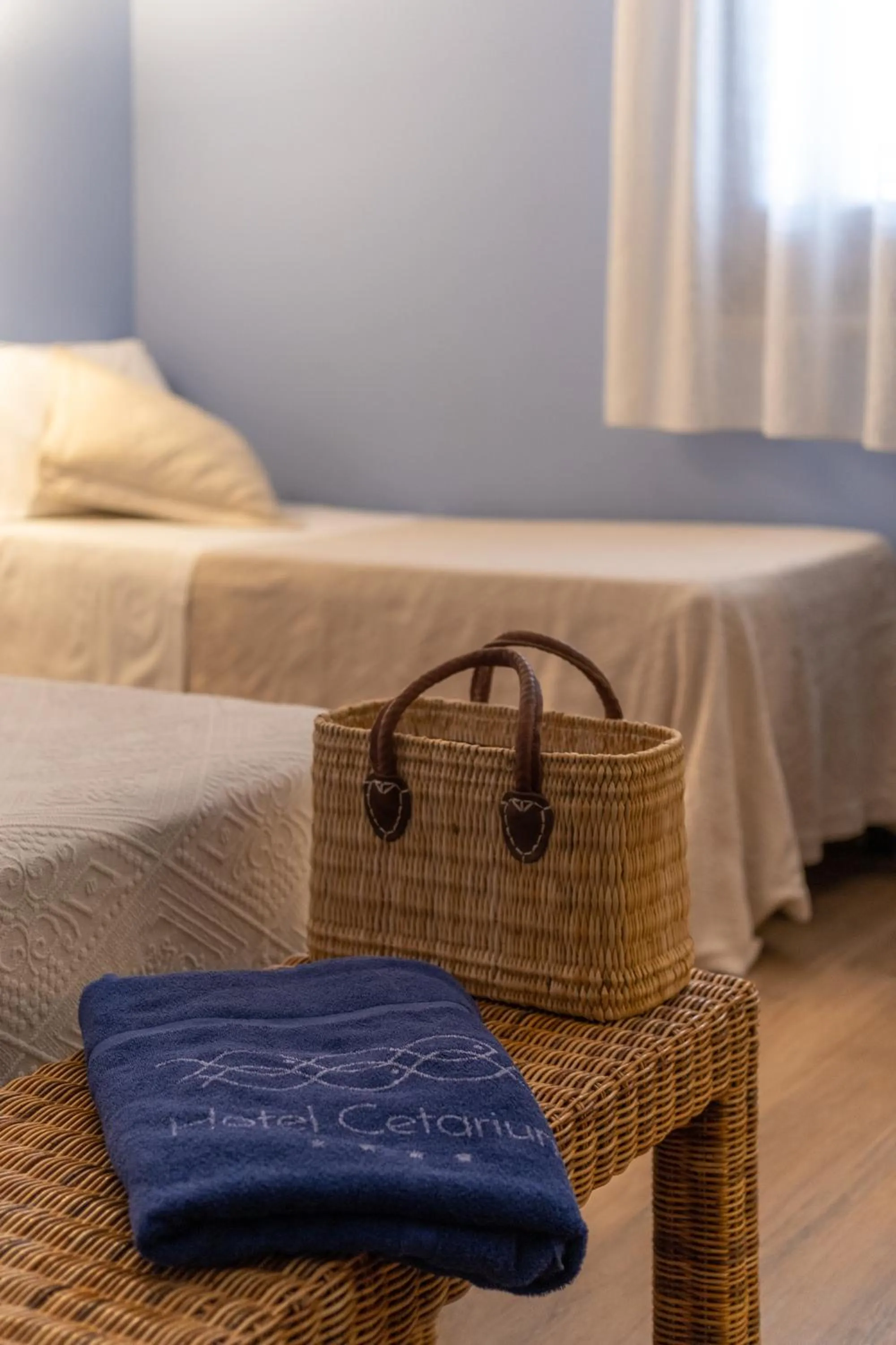 Bed in Hotel Cetarium