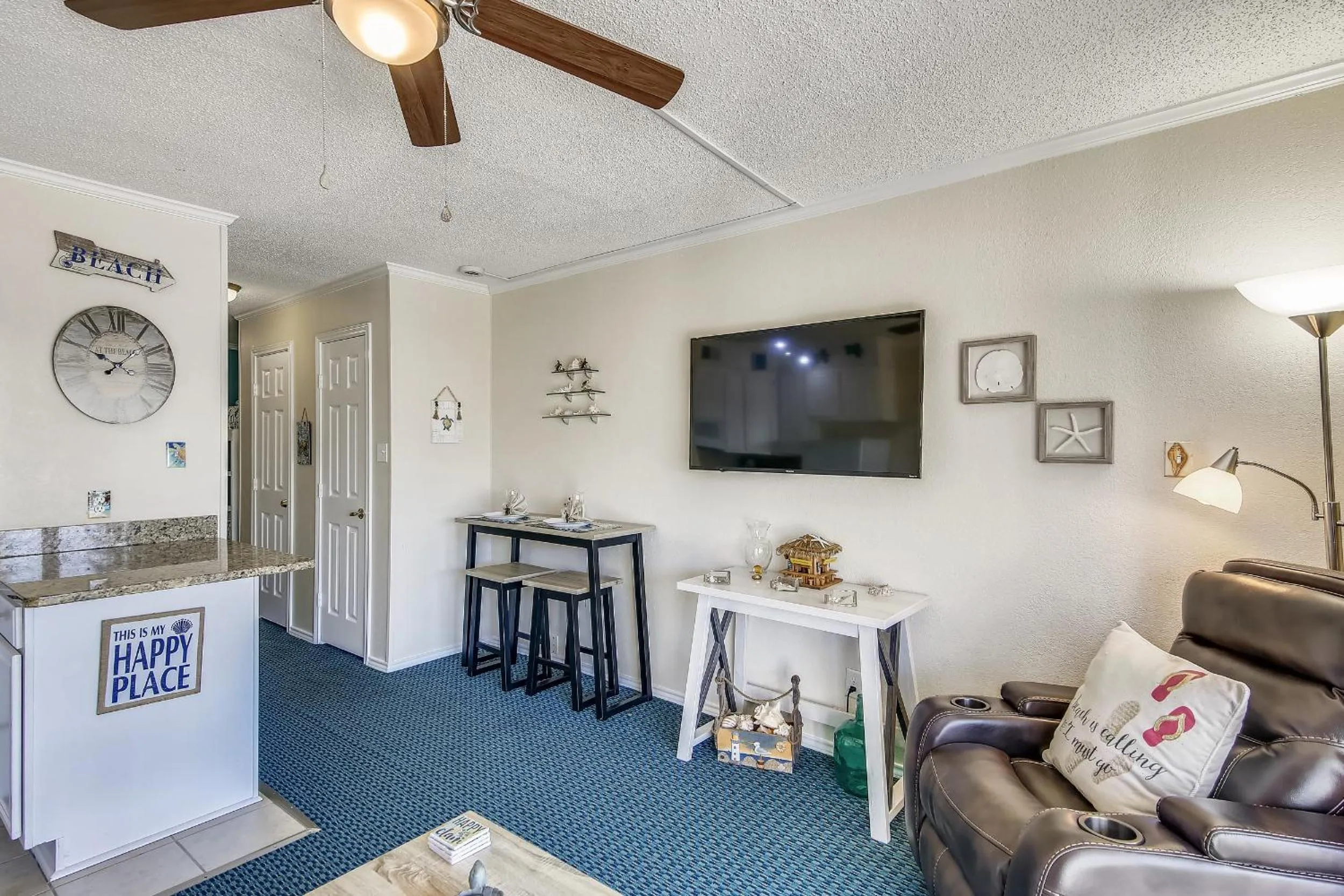 Living room in Casa del Mar 182-Turtle Haven