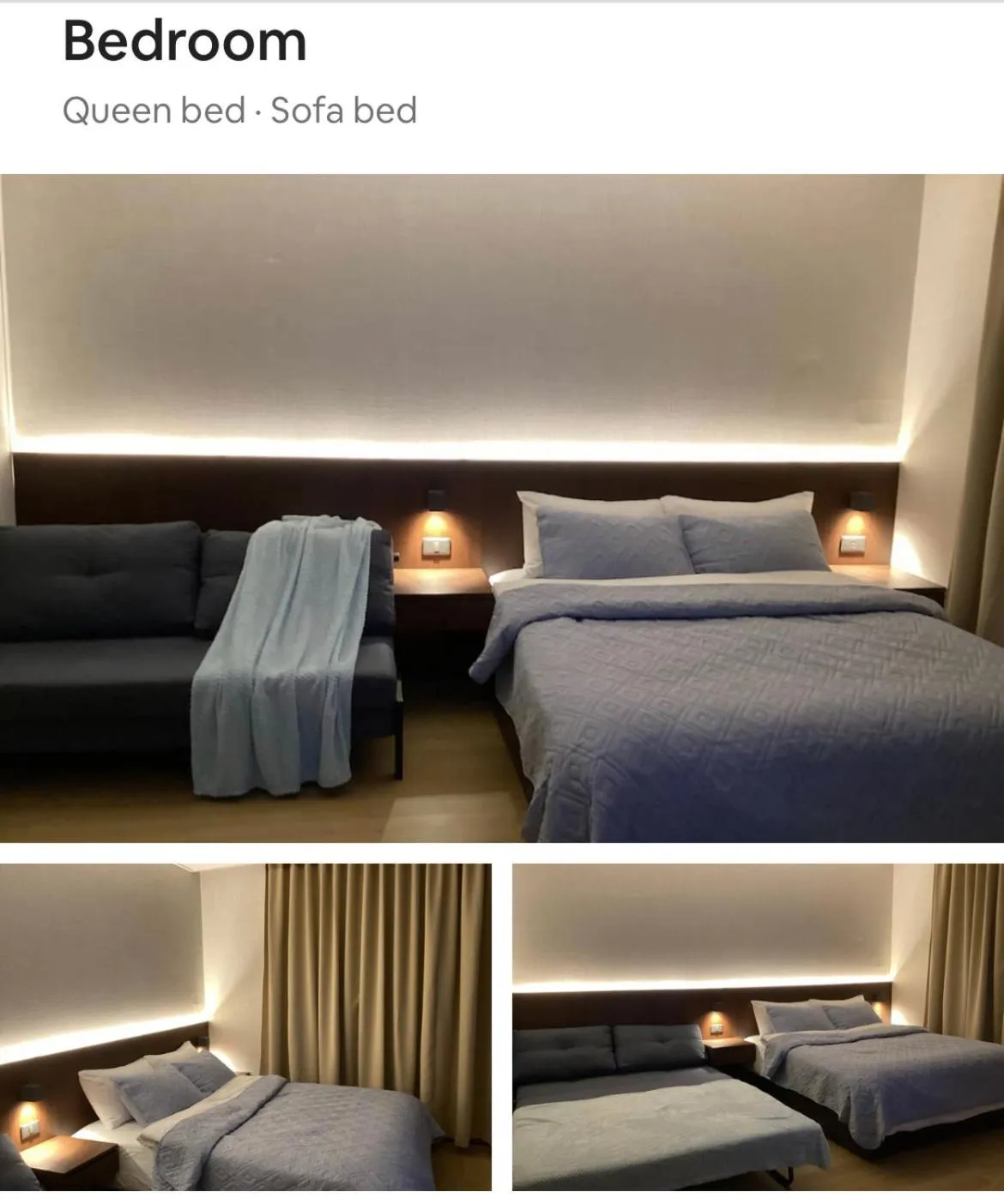 Bed in Luxury Condo in Clark Pampanga beside Hilton Hotel and Casino
