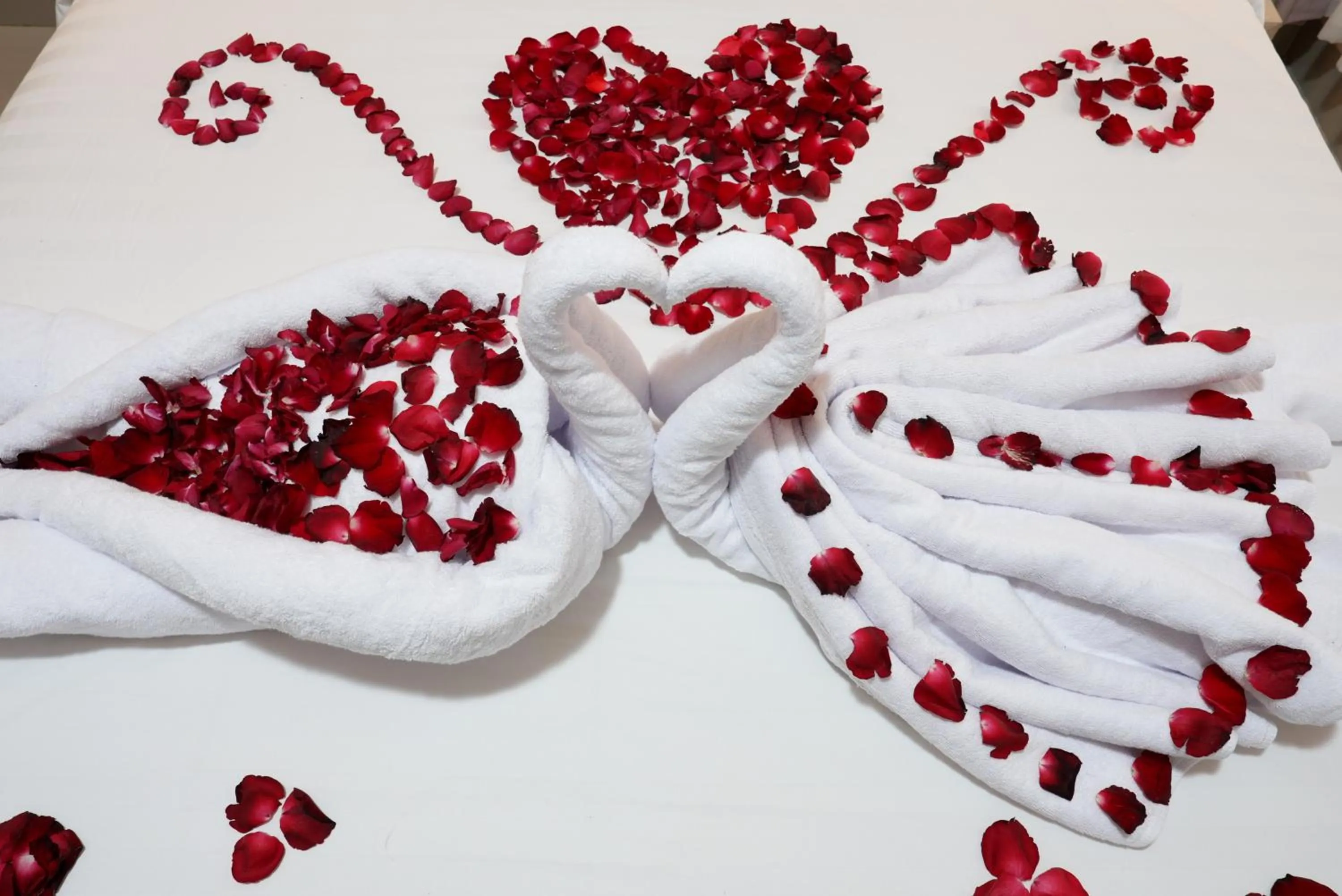 Bed in North Wing Canggu Resort