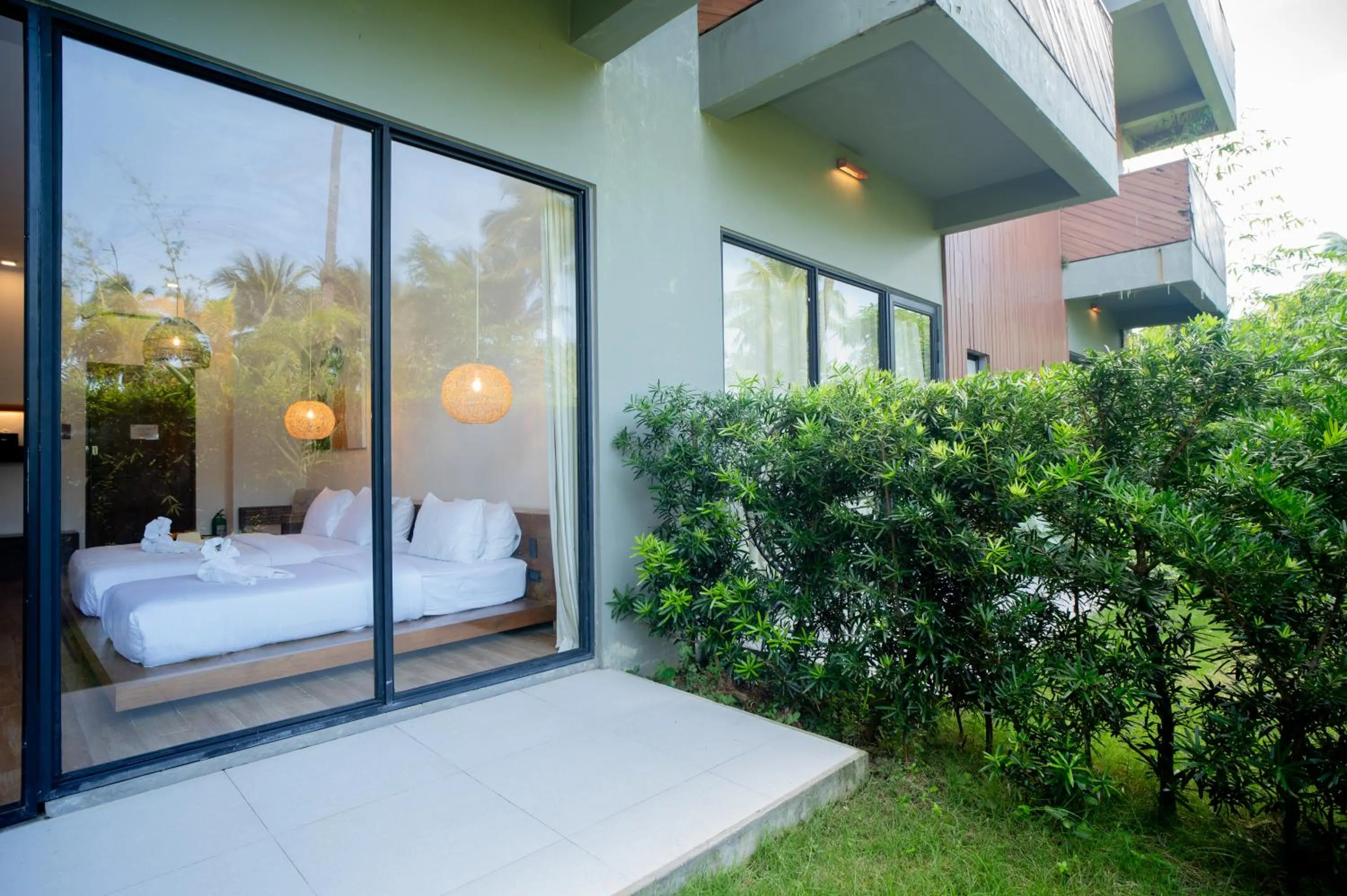 Bed in Nacpan Beach Resort Managed by H Hospitality Group