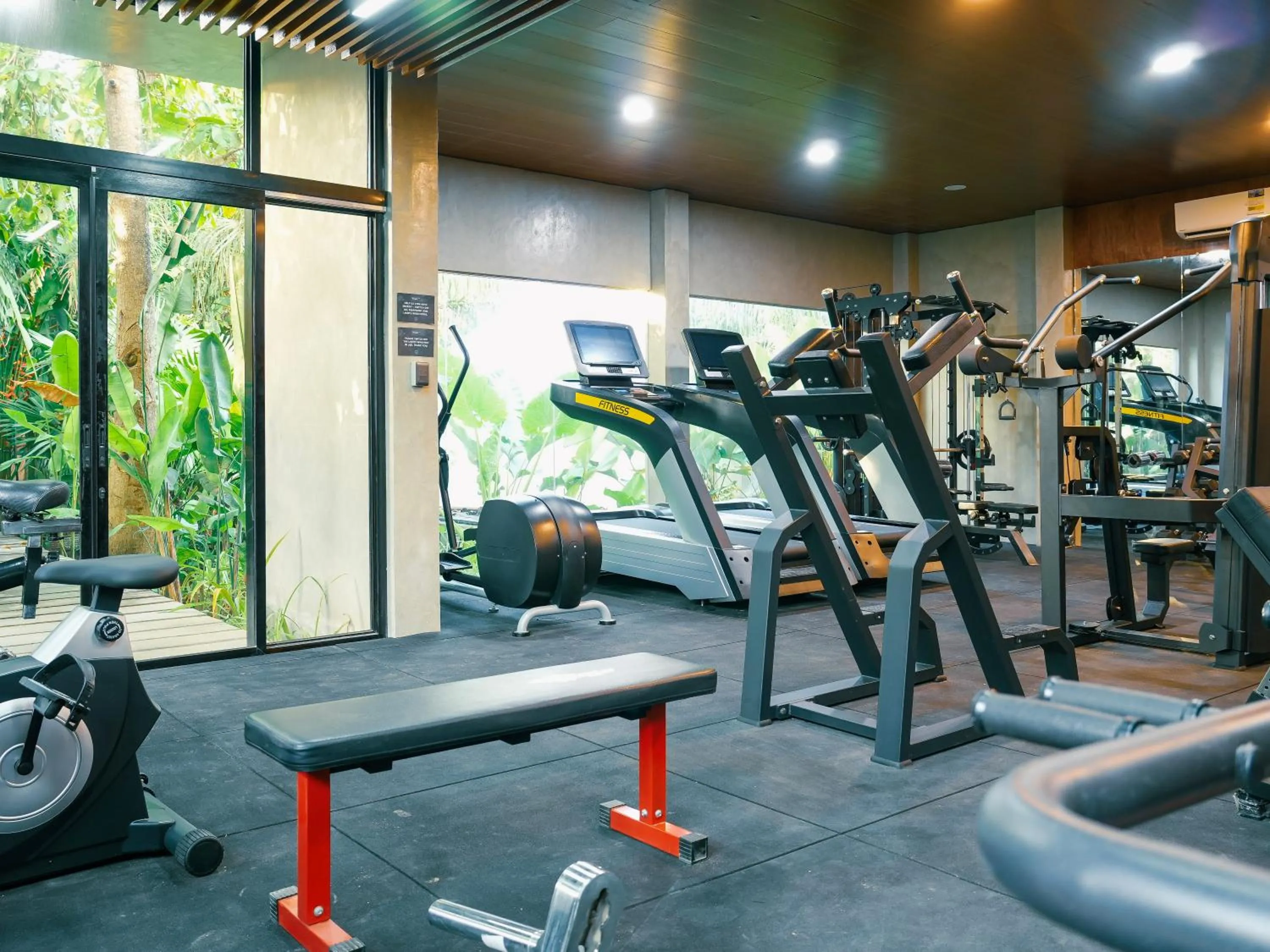 Fitness centre/facilities in Nacpan Beach Resort Managed by H Hospitality Group