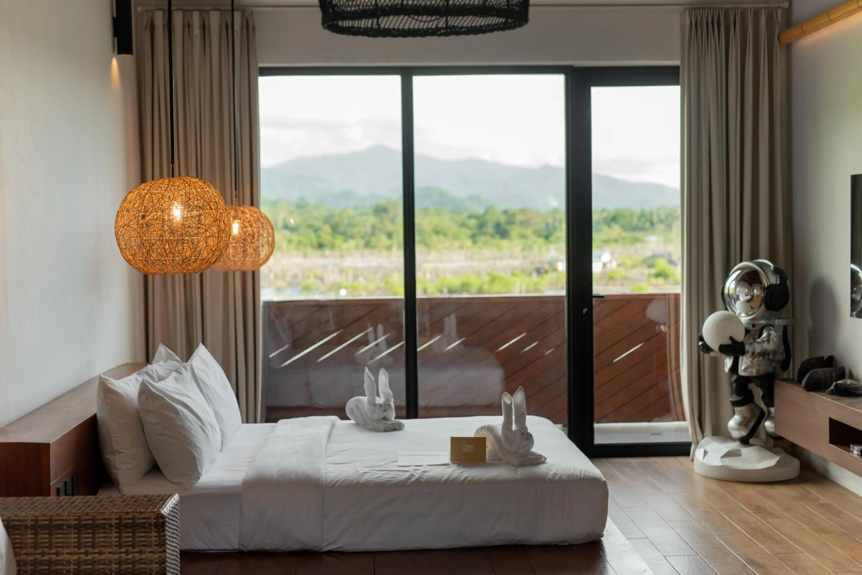 Bed in Nacpan Beach Resort Managed by H Hospitality Group