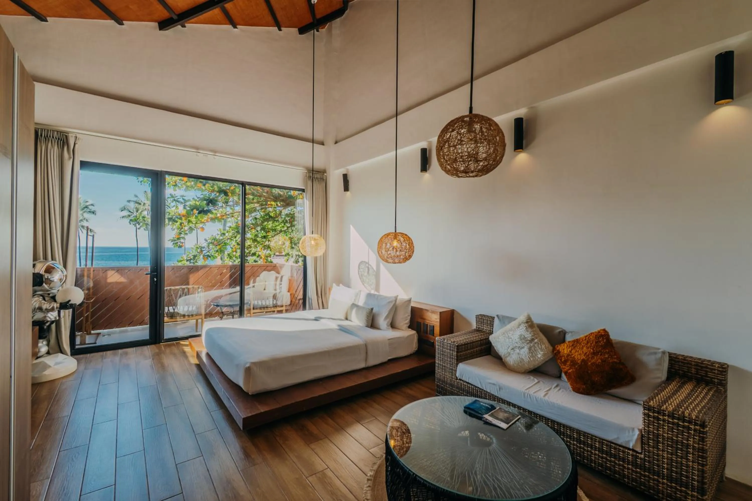 Bed in Nacpan Beach Resort Managed by H Hospitality Group