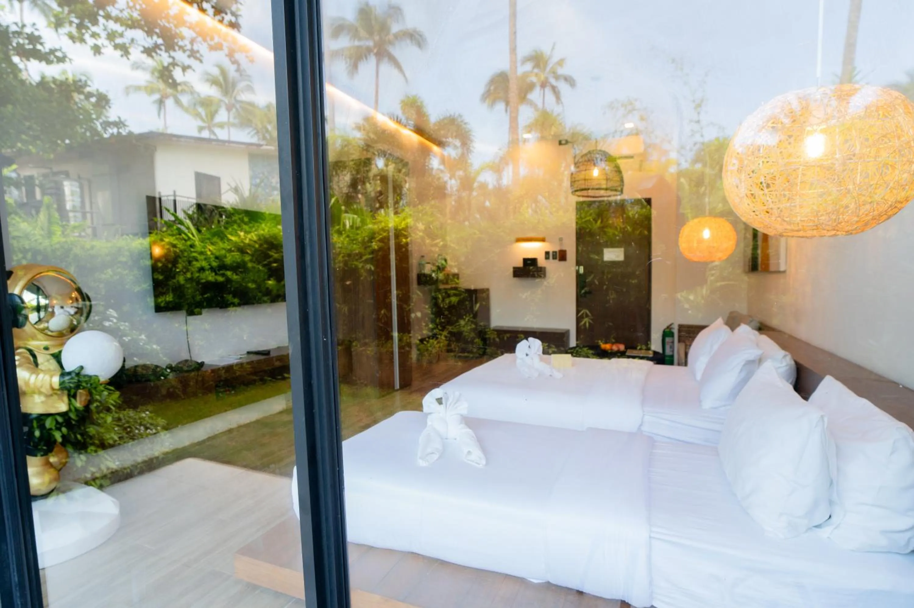 Bed in Nacpan Beach Resort Managed by H Hospitality Group