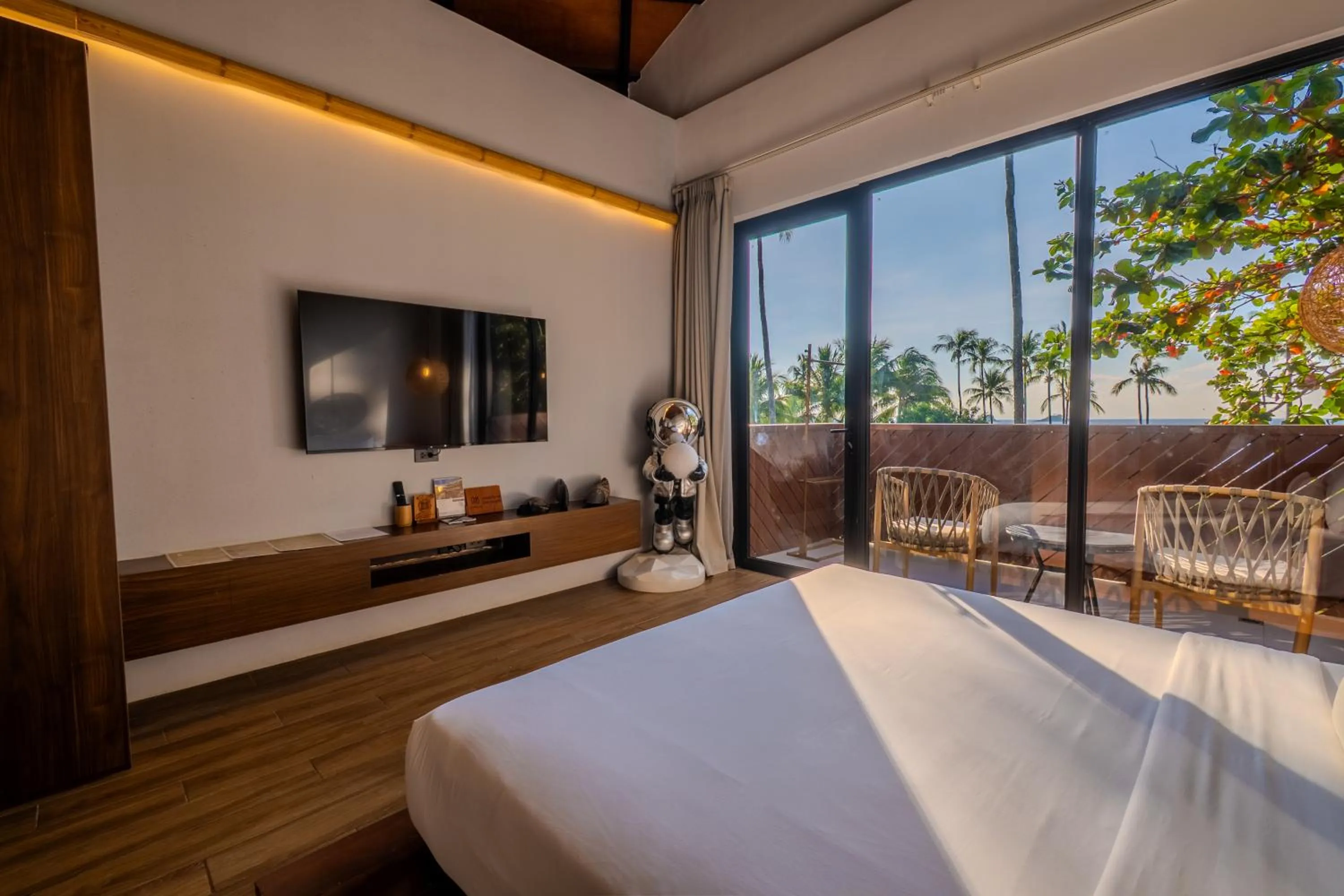 Bed in Nacpan Beach Resort Managed by H Hospitality Group