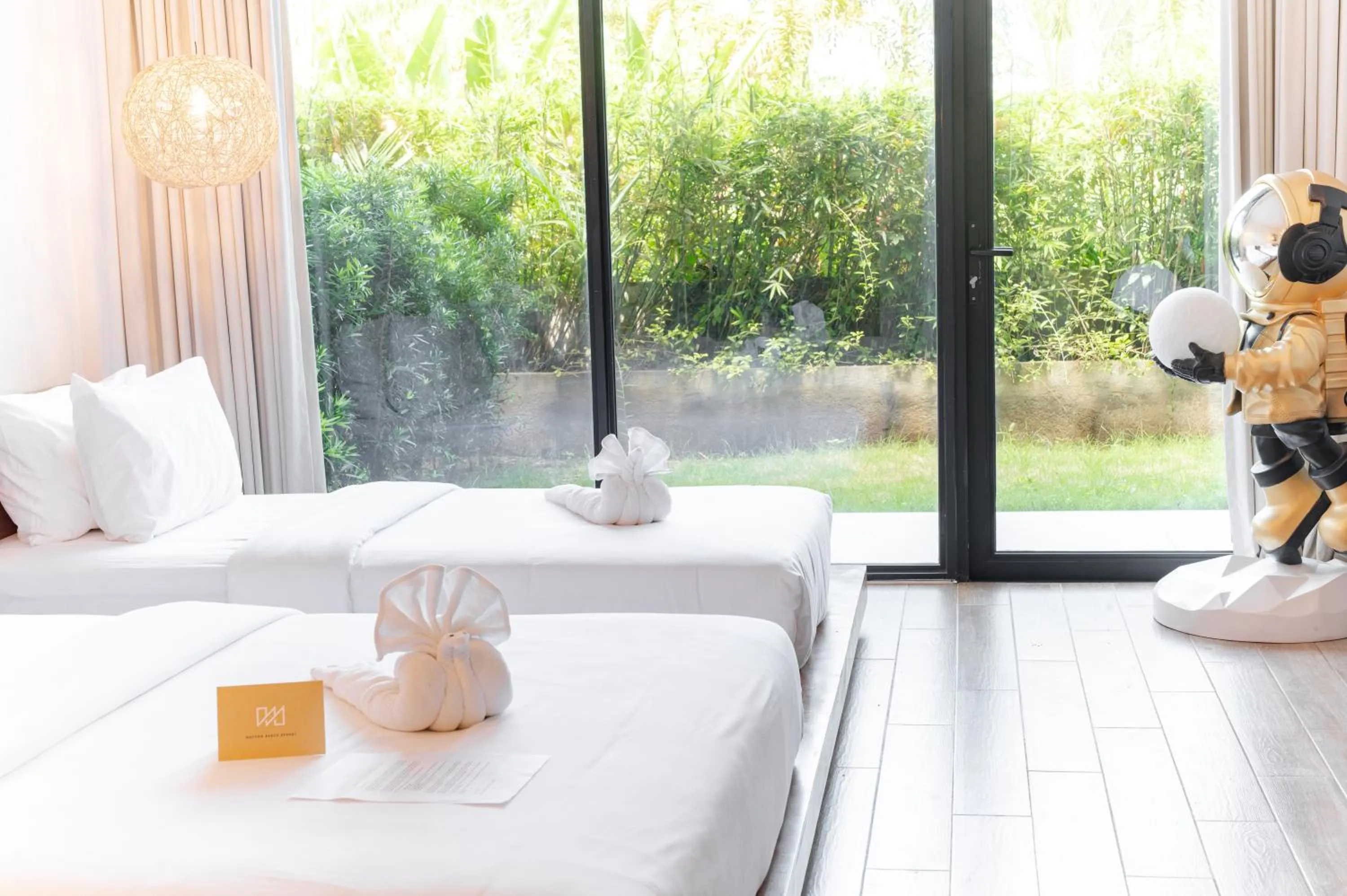 Bed in Nacpan Beach Resort Managed by H Hospitality Group