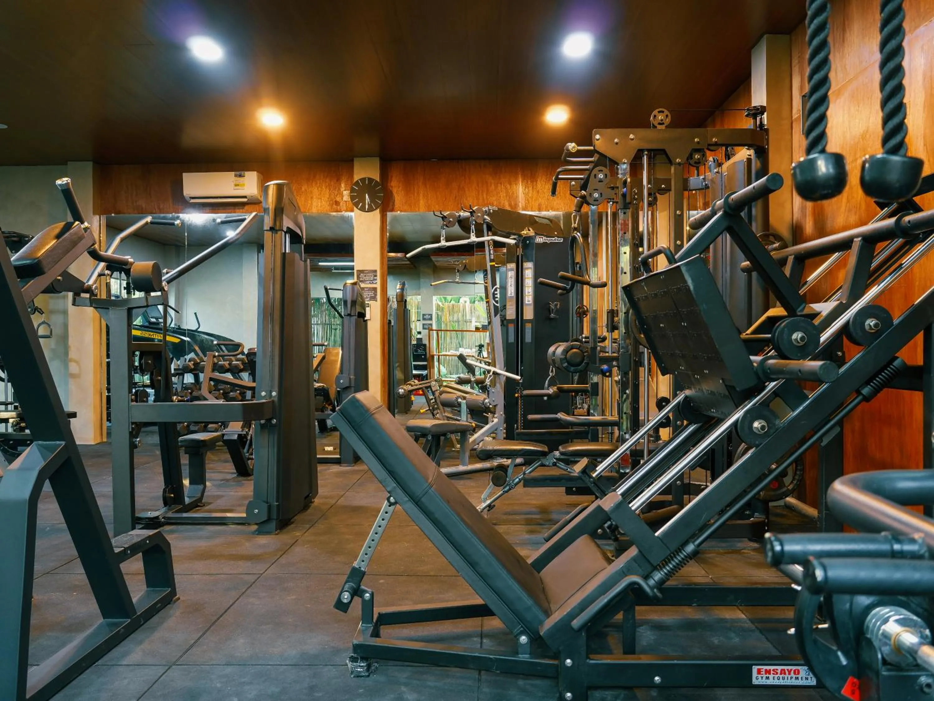 Fitness centre/facilities in Nacpan Beach Resort Managed by H Hospitality Group
